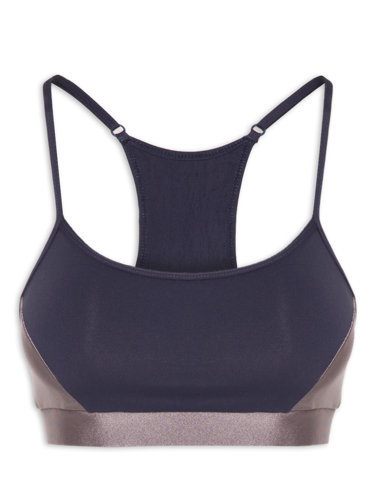 Top Nadador Liso - Azul