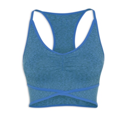 Top Nadador Liso - Azul