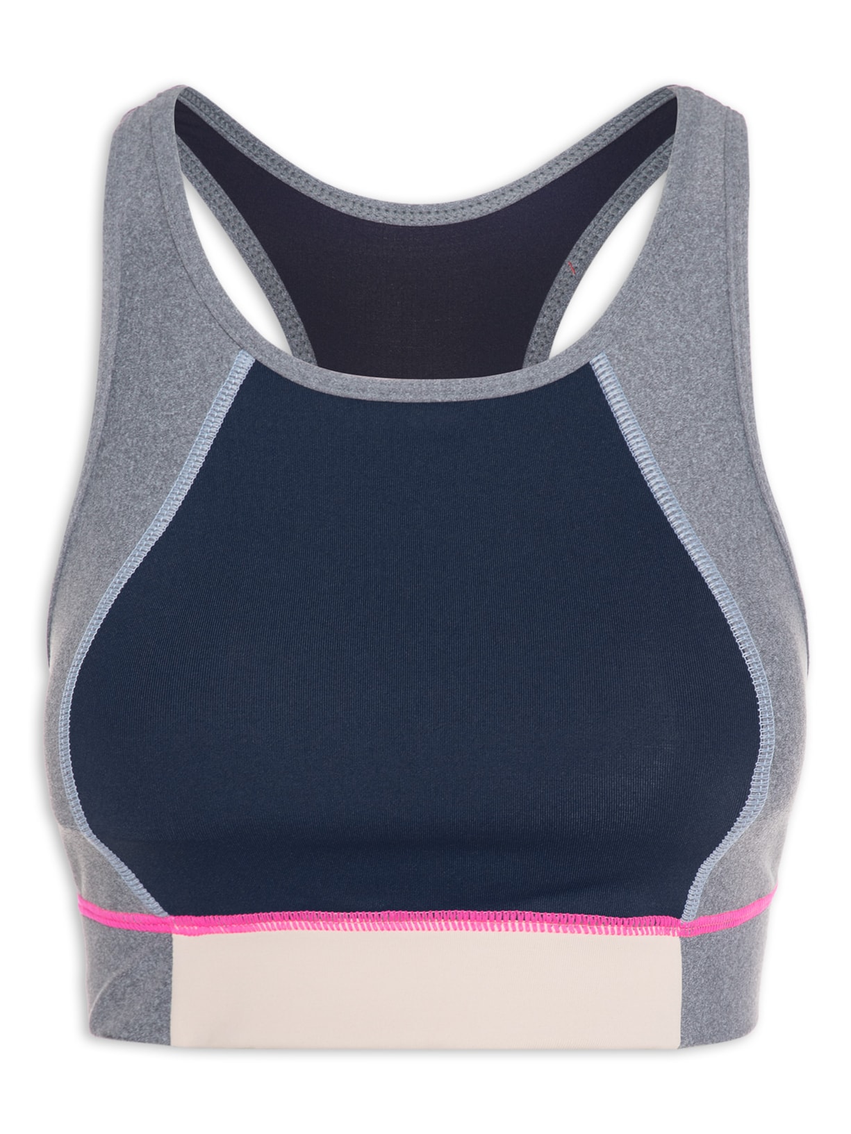 Top Nadador Liso - Cinza