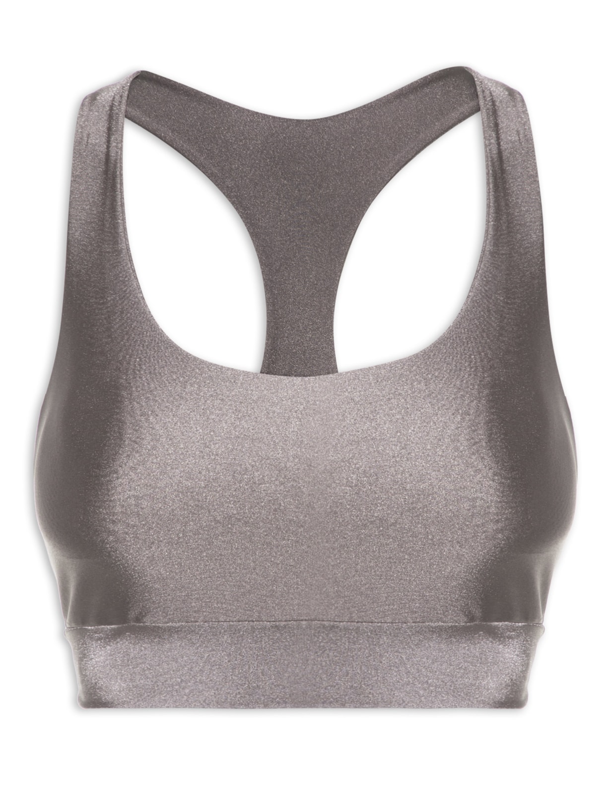 Top Nadador Liso - Cinza