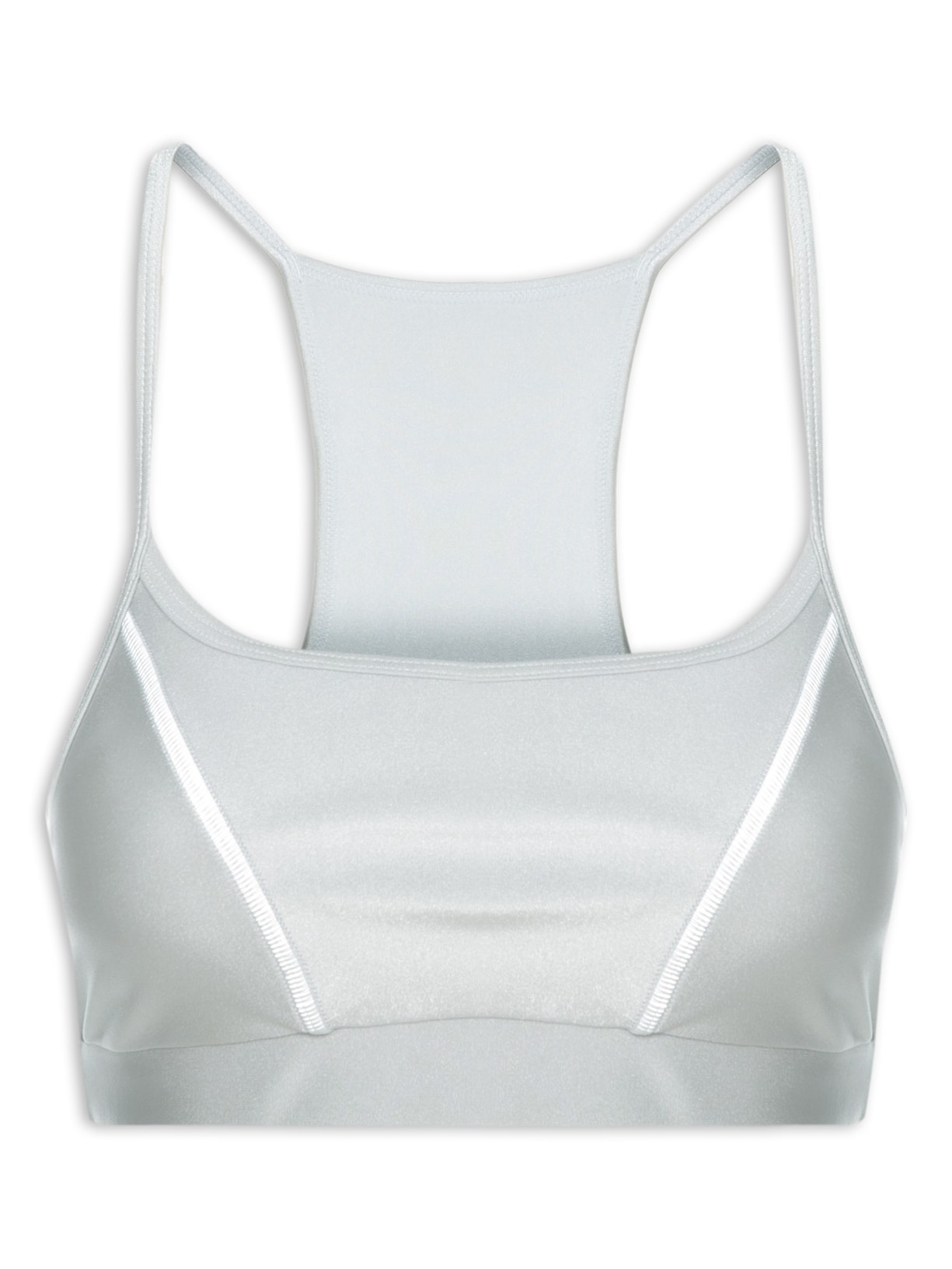 Top Nadador Liso Holistic - Cinza