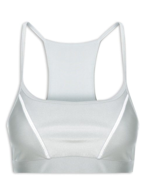 Top Nadador Liso Holistic - Cinza