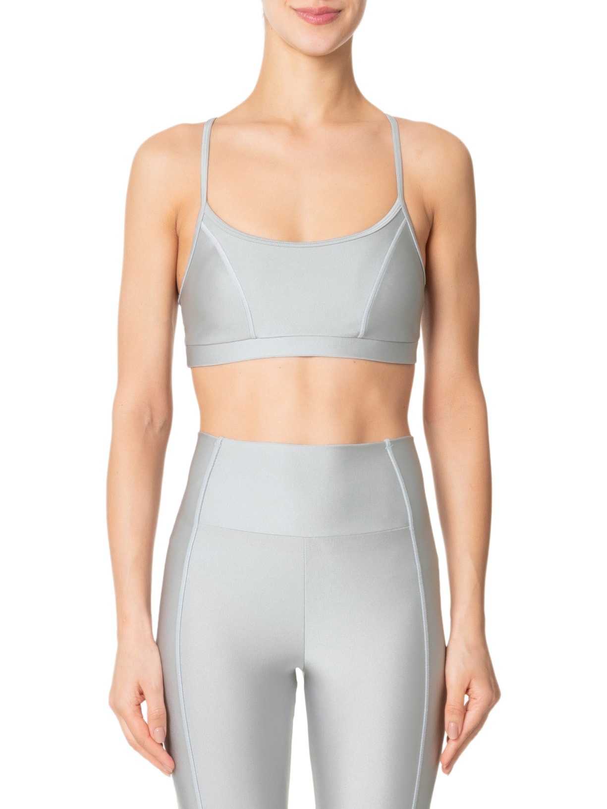 Top Nadador Liso Holistic Cinza Body For Sure