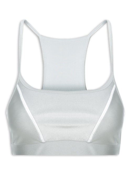 Top Nadador Liso Holistic - Cinza