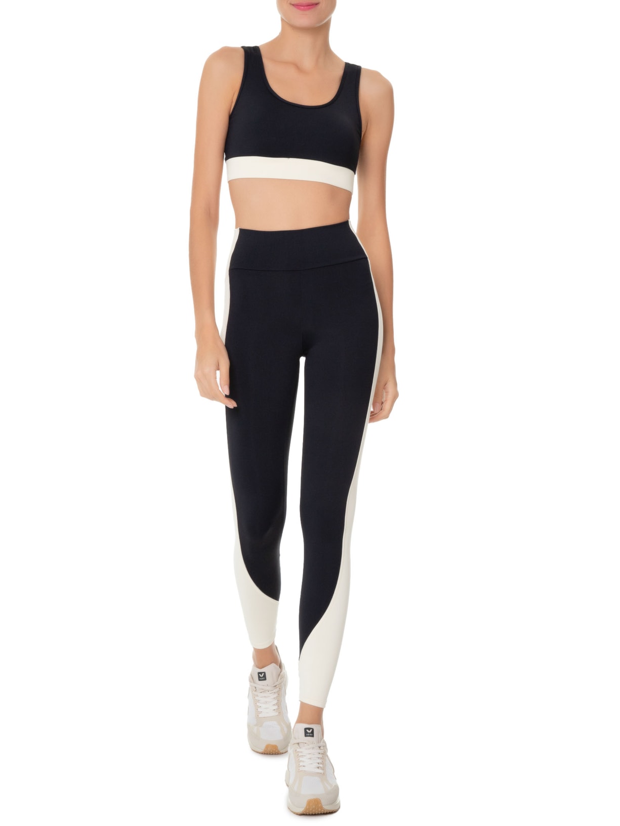 Top Nadador Liso Preto Body For Sure