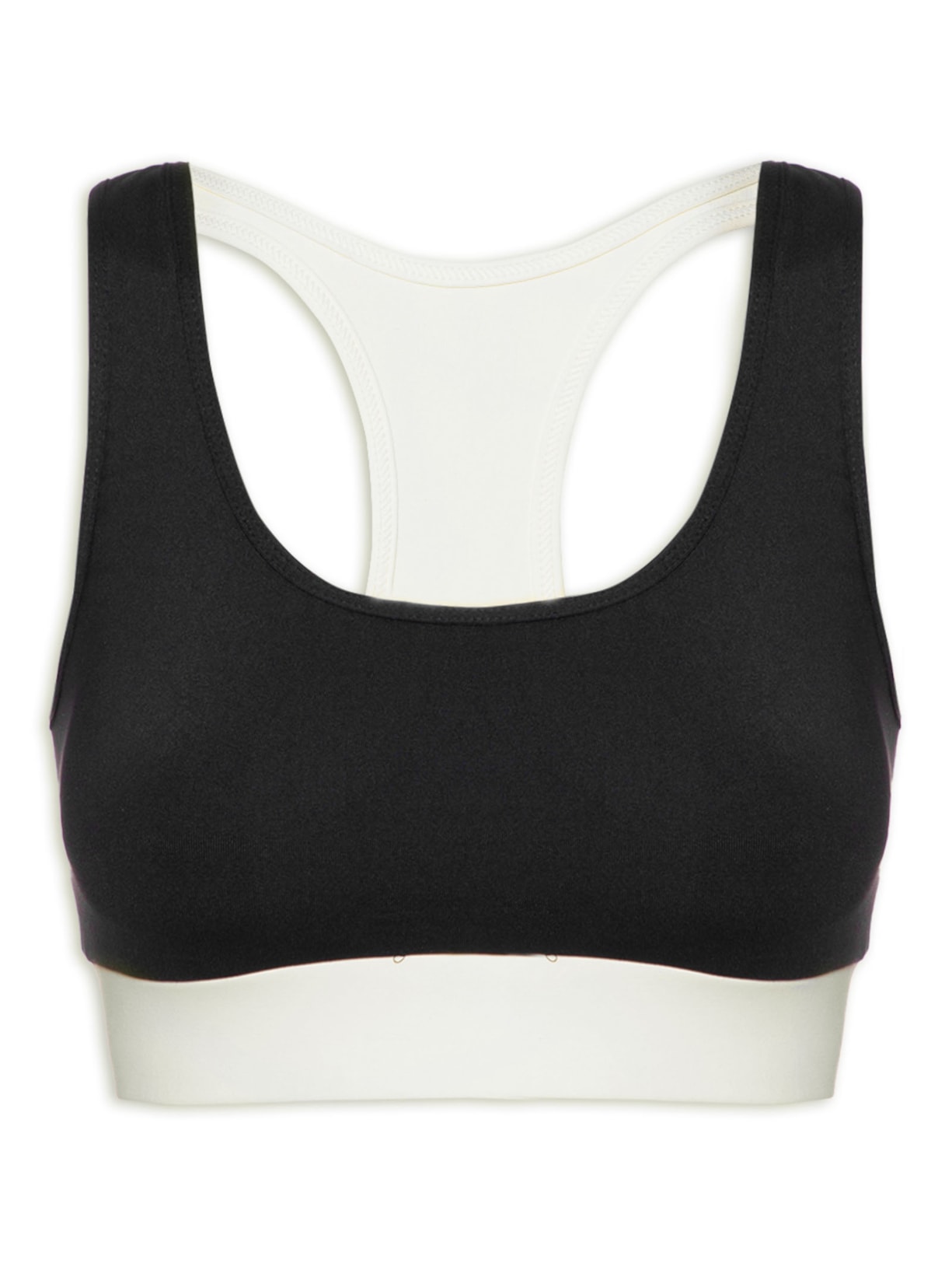 Top Nadador Liso Preto Body For Sure