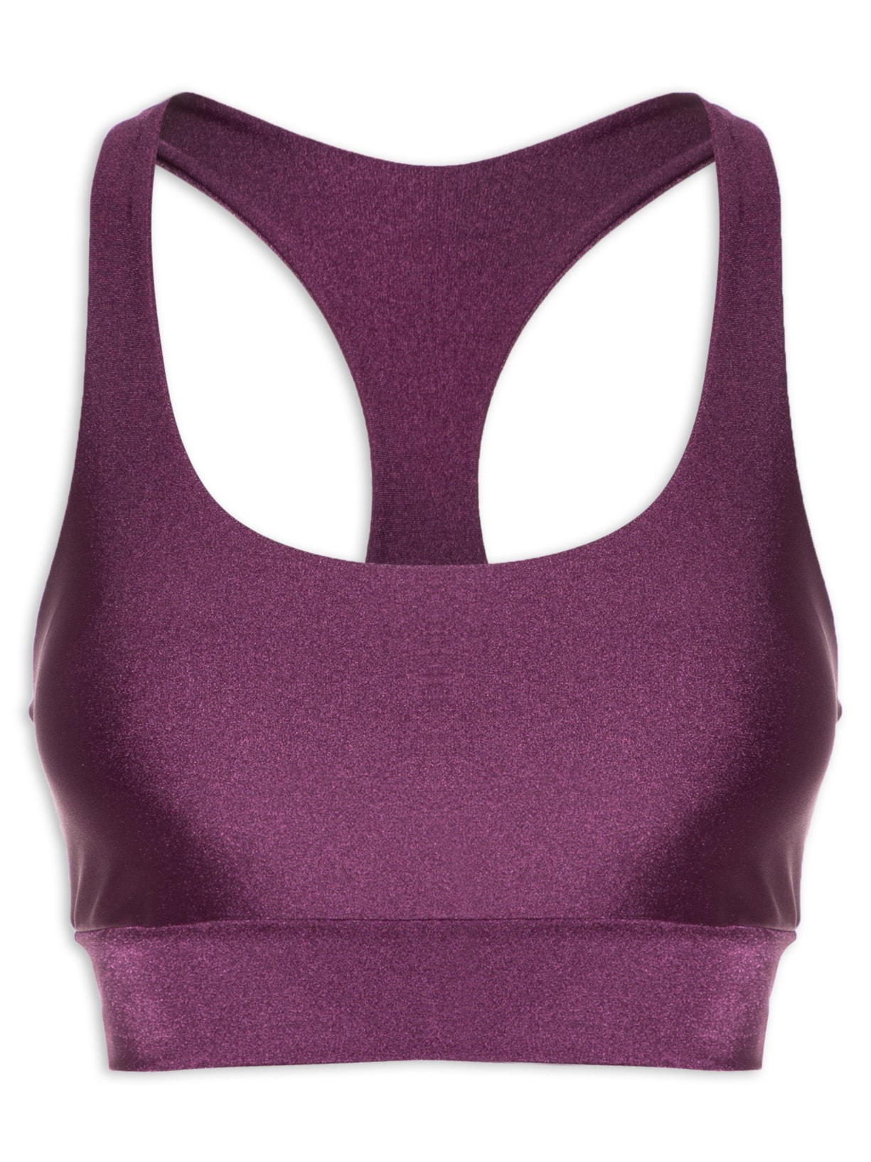 Top Nadador Liso - Roxo