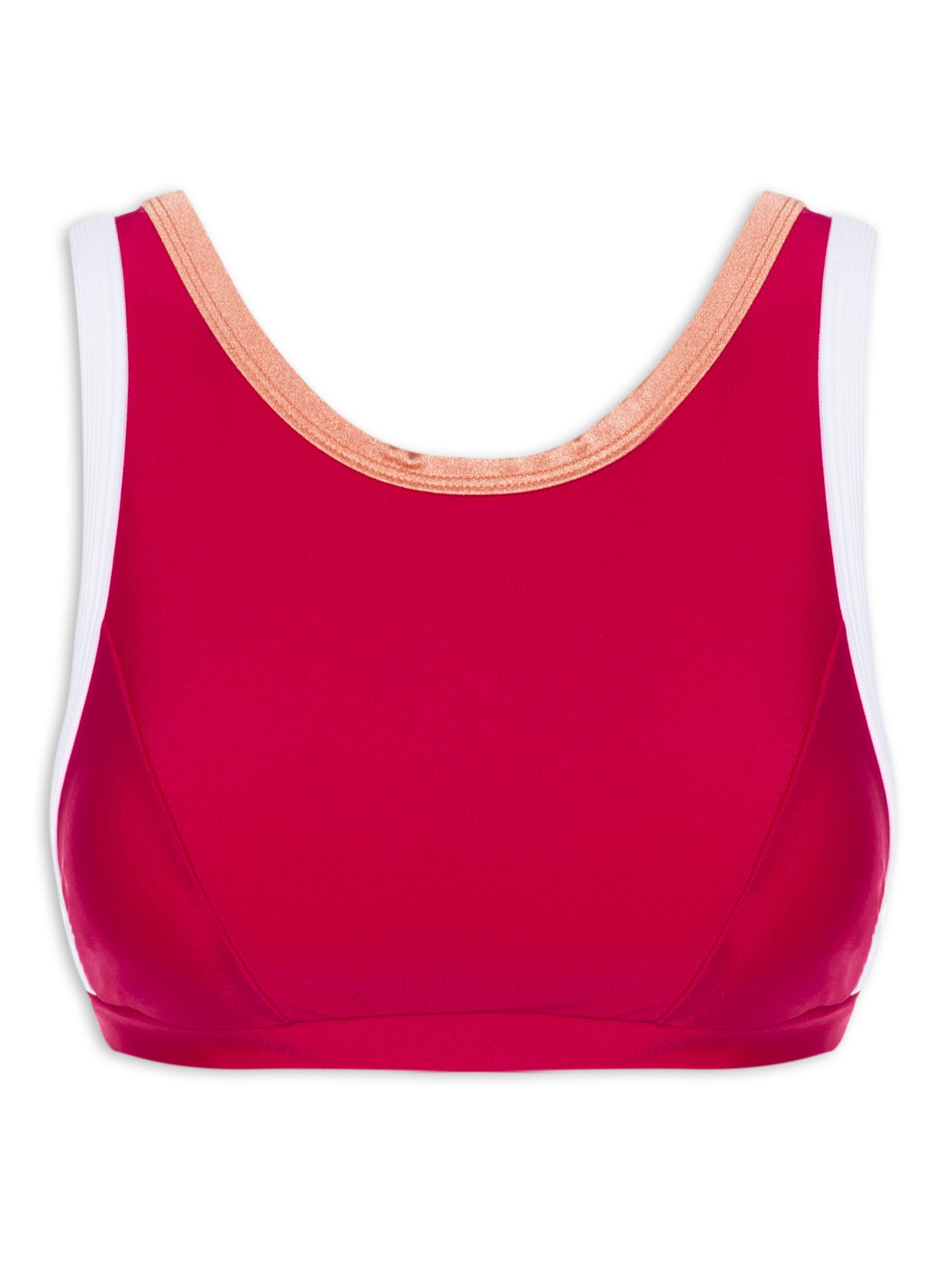 Top Nadador Liso - Vermelho