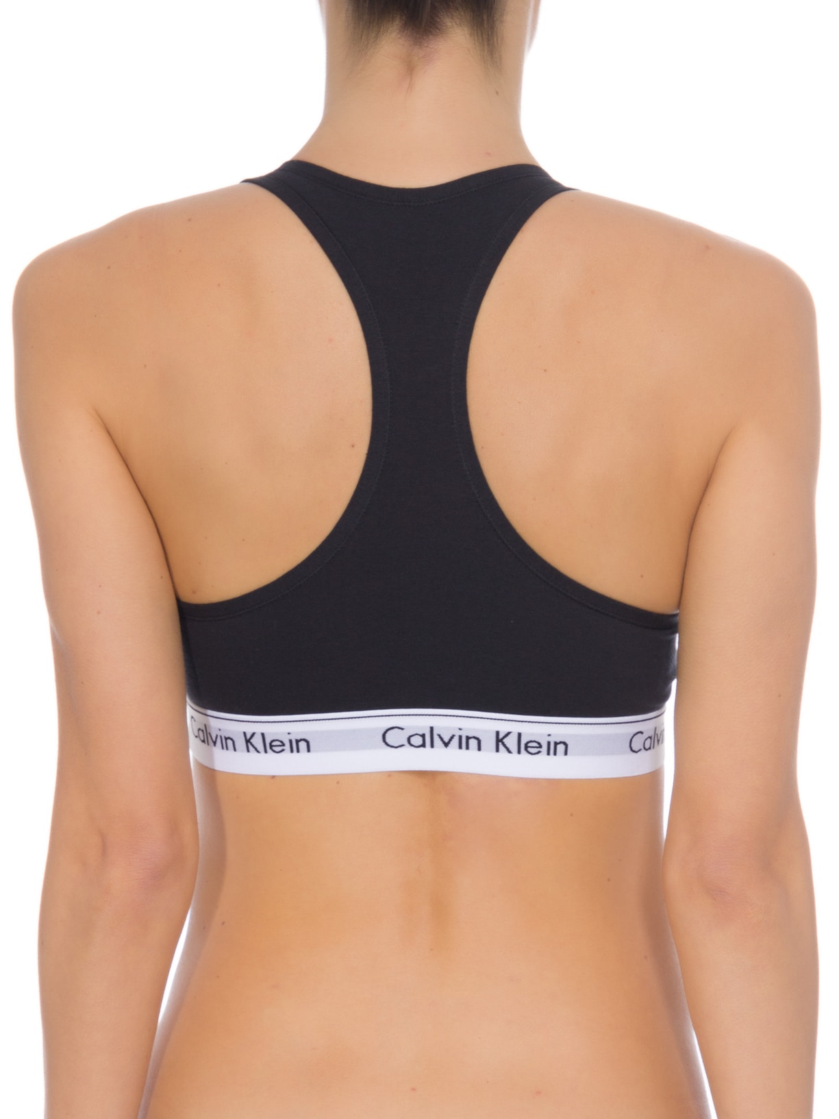 Top Nadador Modern Cotton Preto Calvin Klein Underwear