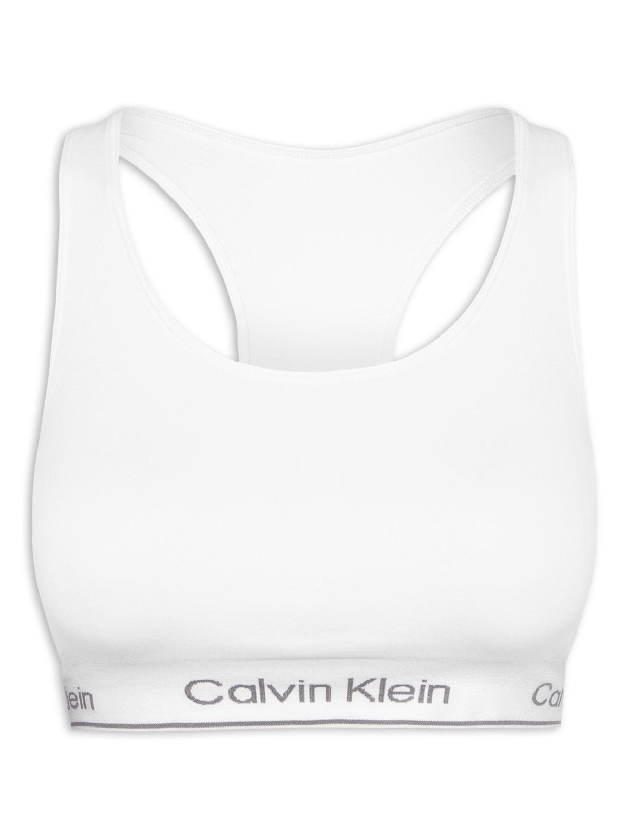 Top Nadador Modern Cotton Seamless - Branco