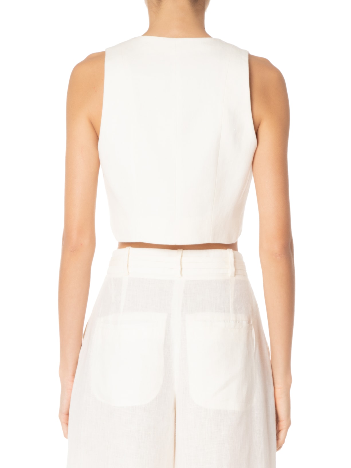 Top Nara Linho Sun Nara Off White Nk