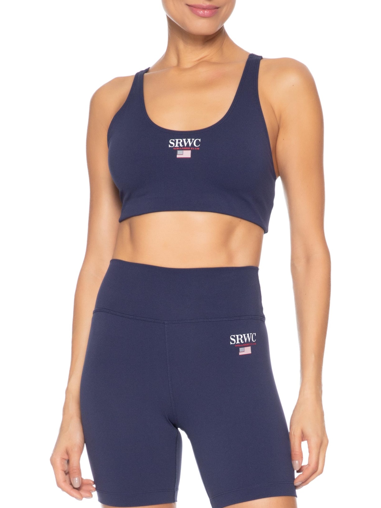 Top Nautical Sports Bra – Azul Sporty & Rich