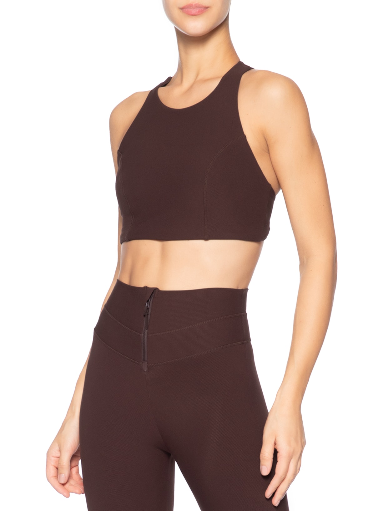 Top Neoprene Line Marrom Live!