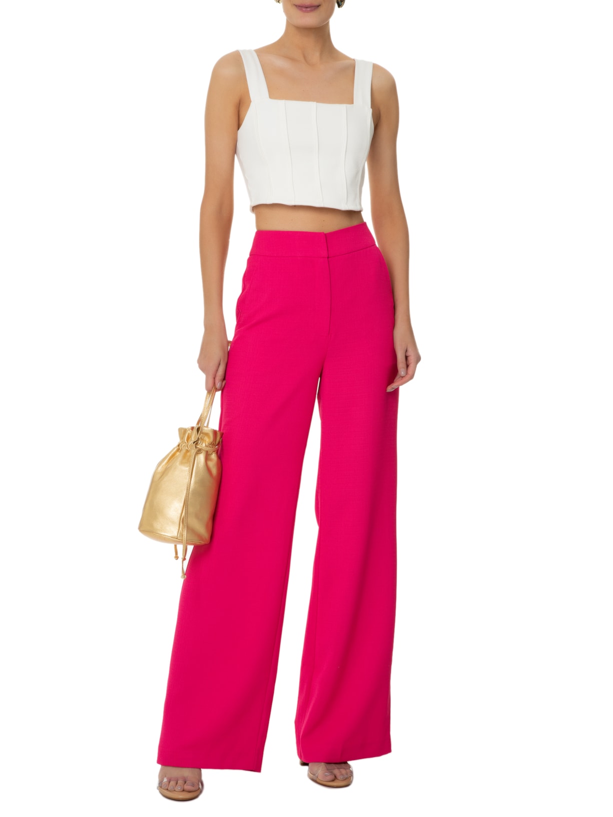Top Nervuras Augusta Off White Twenty Four Seven