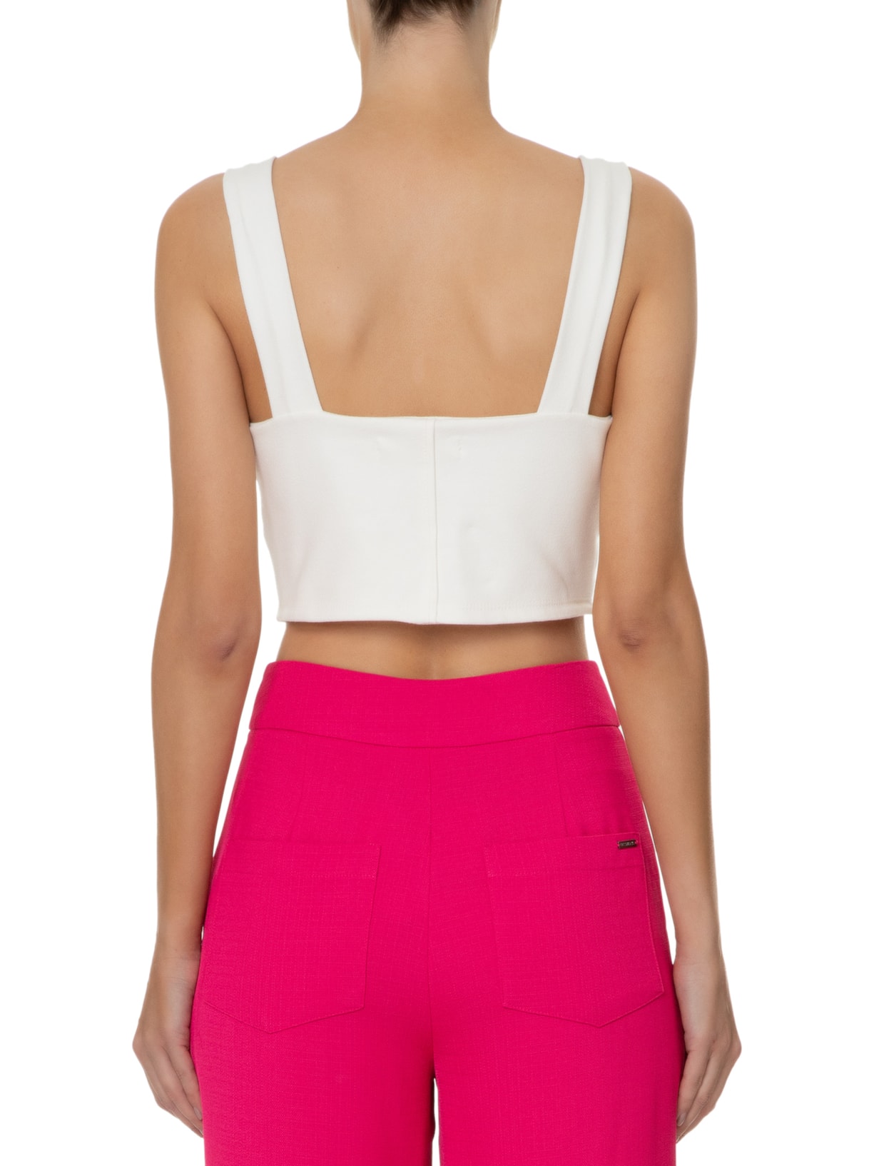 Top Nervuras Augusta Off White Twenty Four Seven