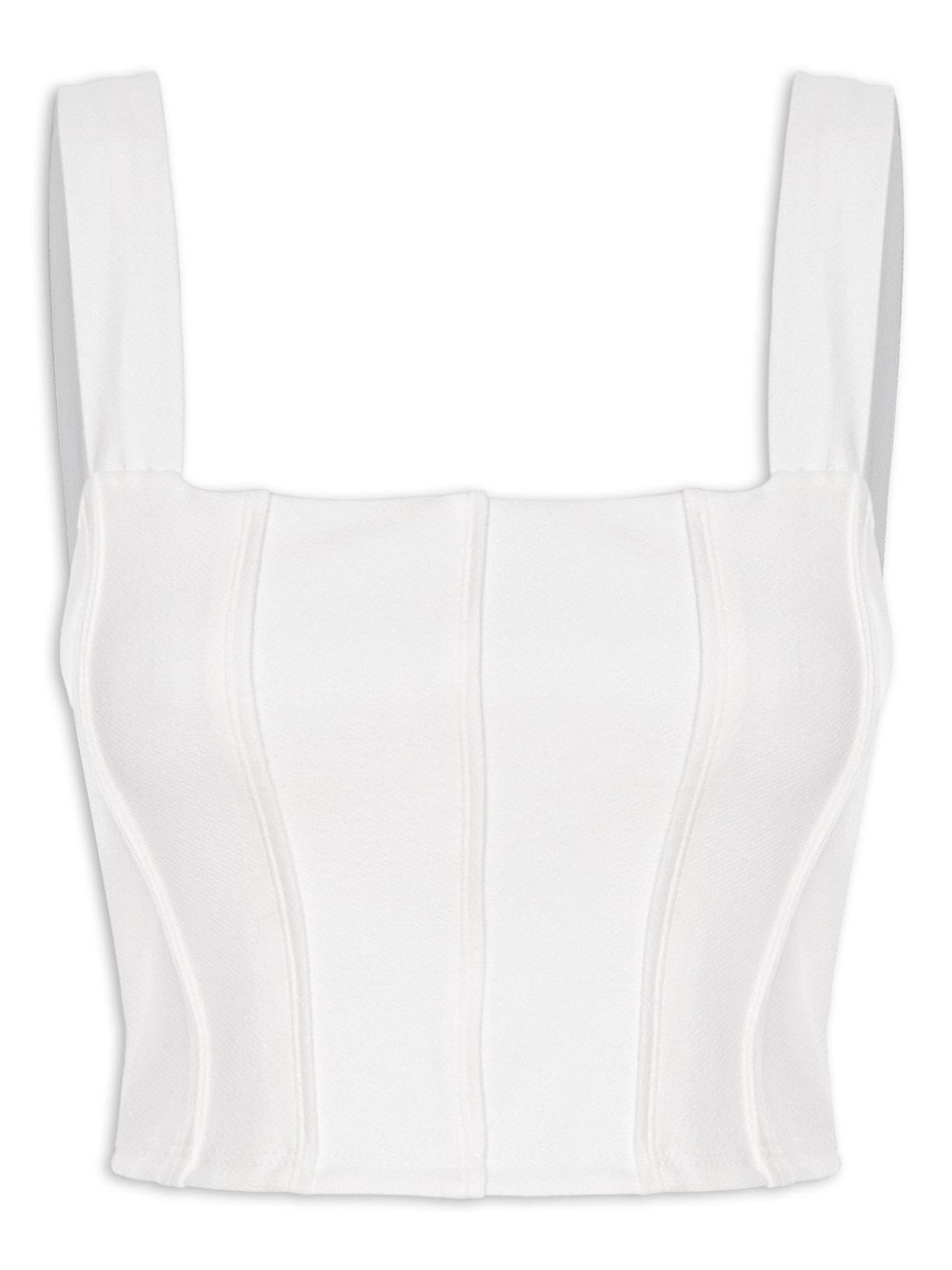 Top Nervuras Augusta - Off White