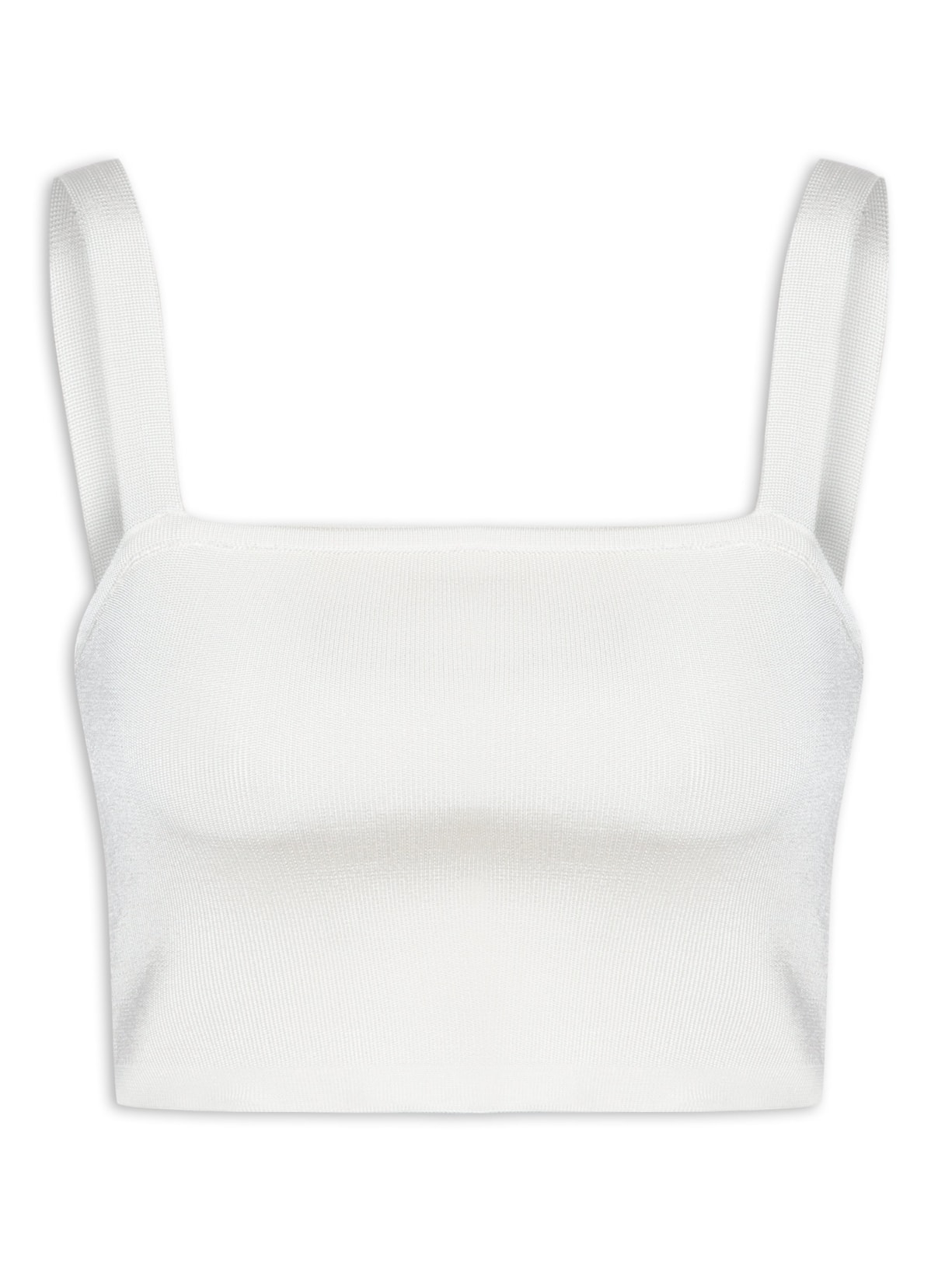 Top New Tula Tricot Off White Bo.bô