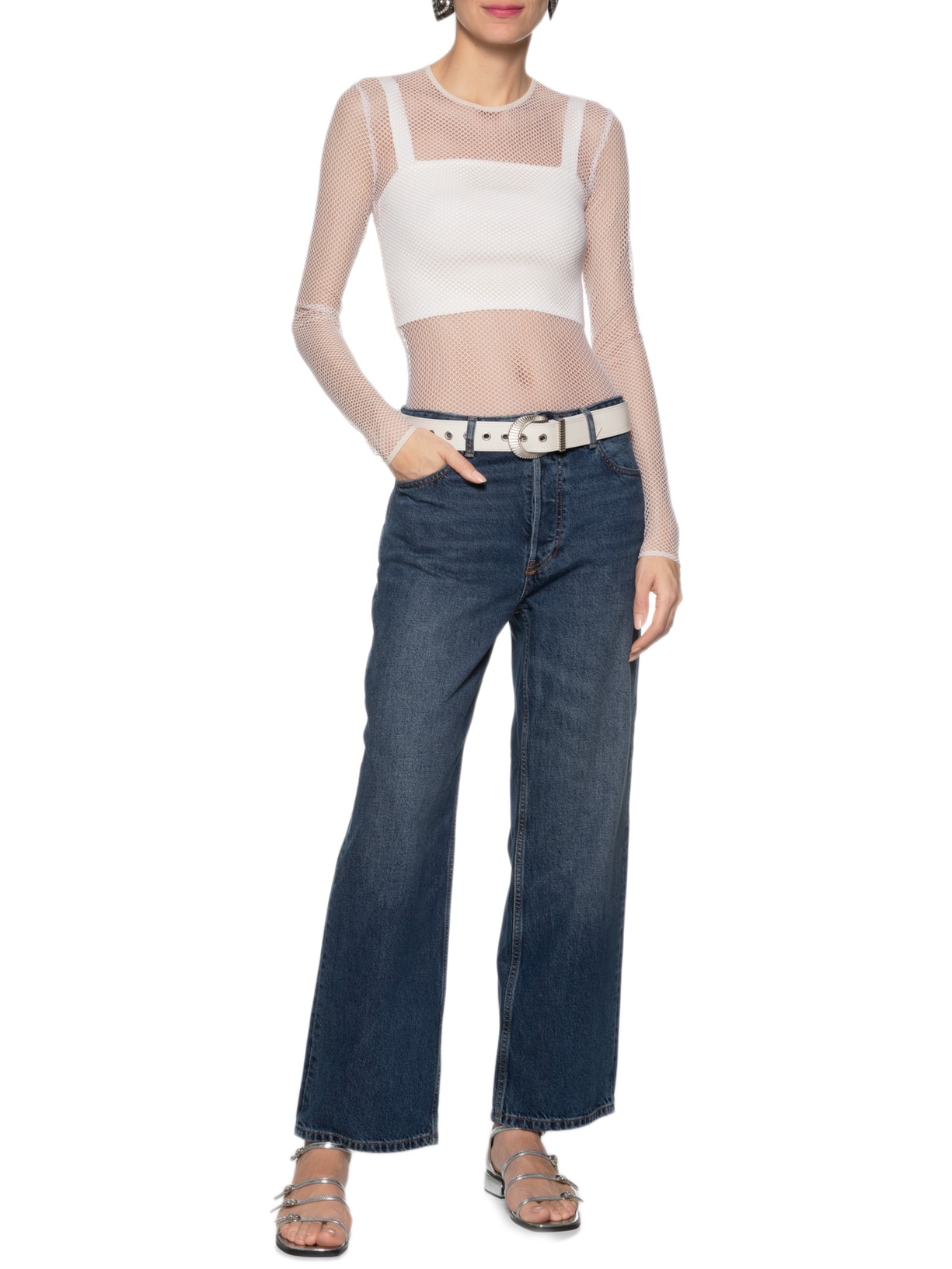 Top New Tula Tricot Off White Bo.bô