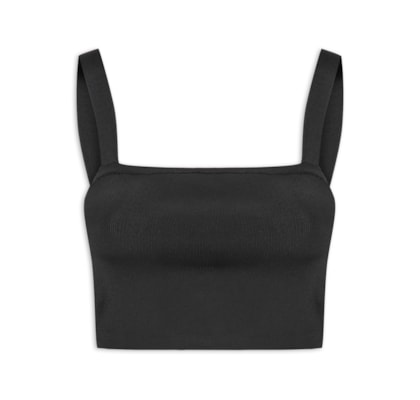 Top New Tula Tricot - Preto