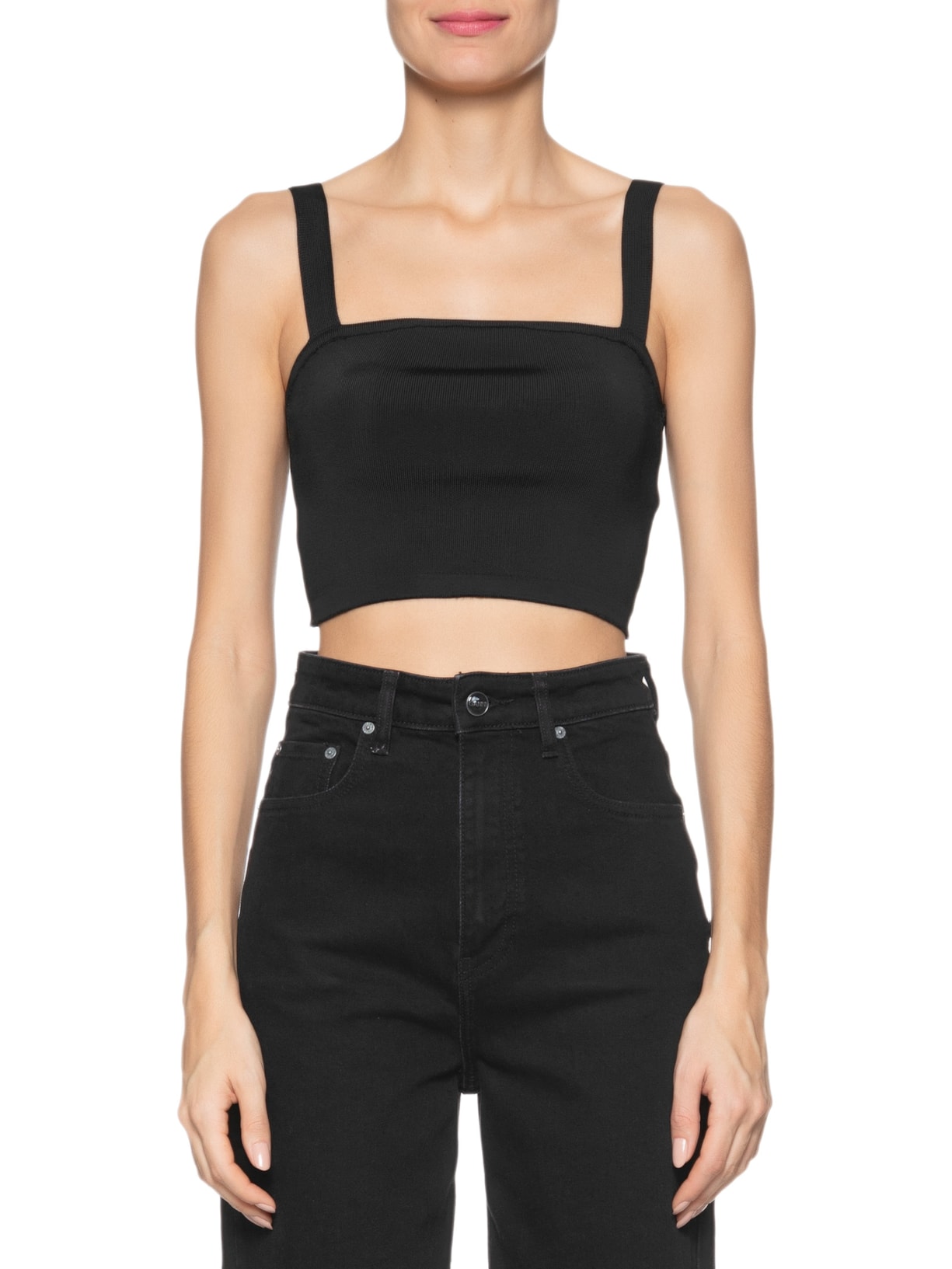 Top New Tula Tricot Preto Bo.bô