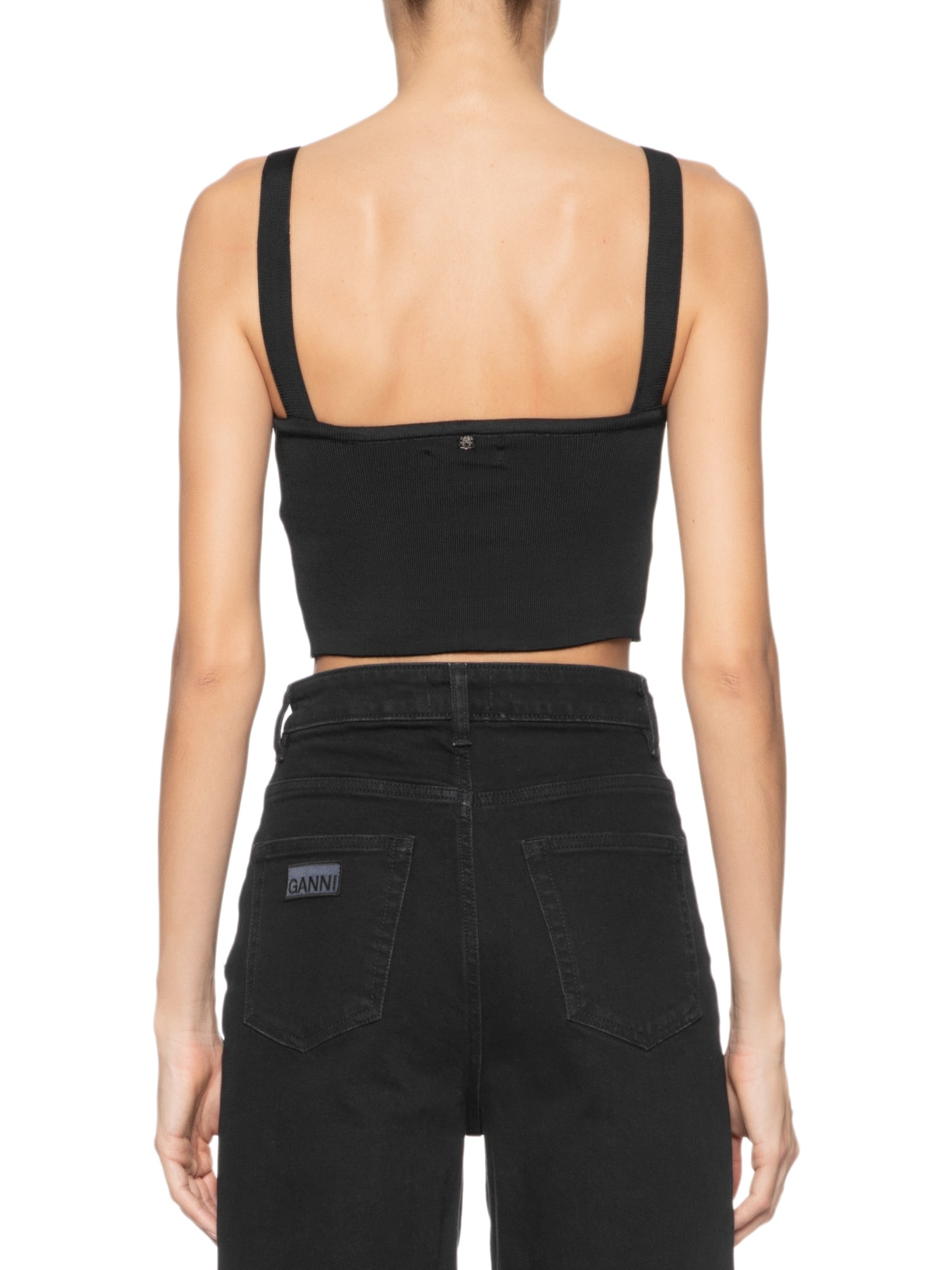 Top New Tula Tricot Preto Bo.bô