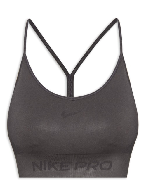 Top Nike Pro Seanless Feminino - Preto