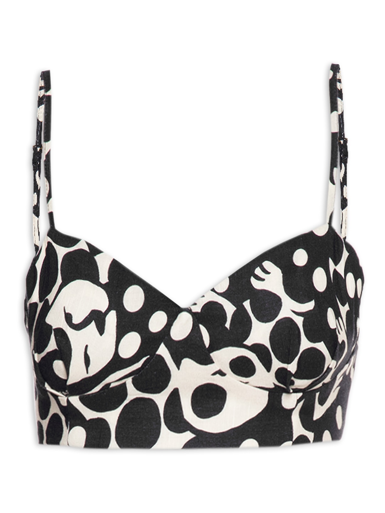 Top Onça Poá - Preto