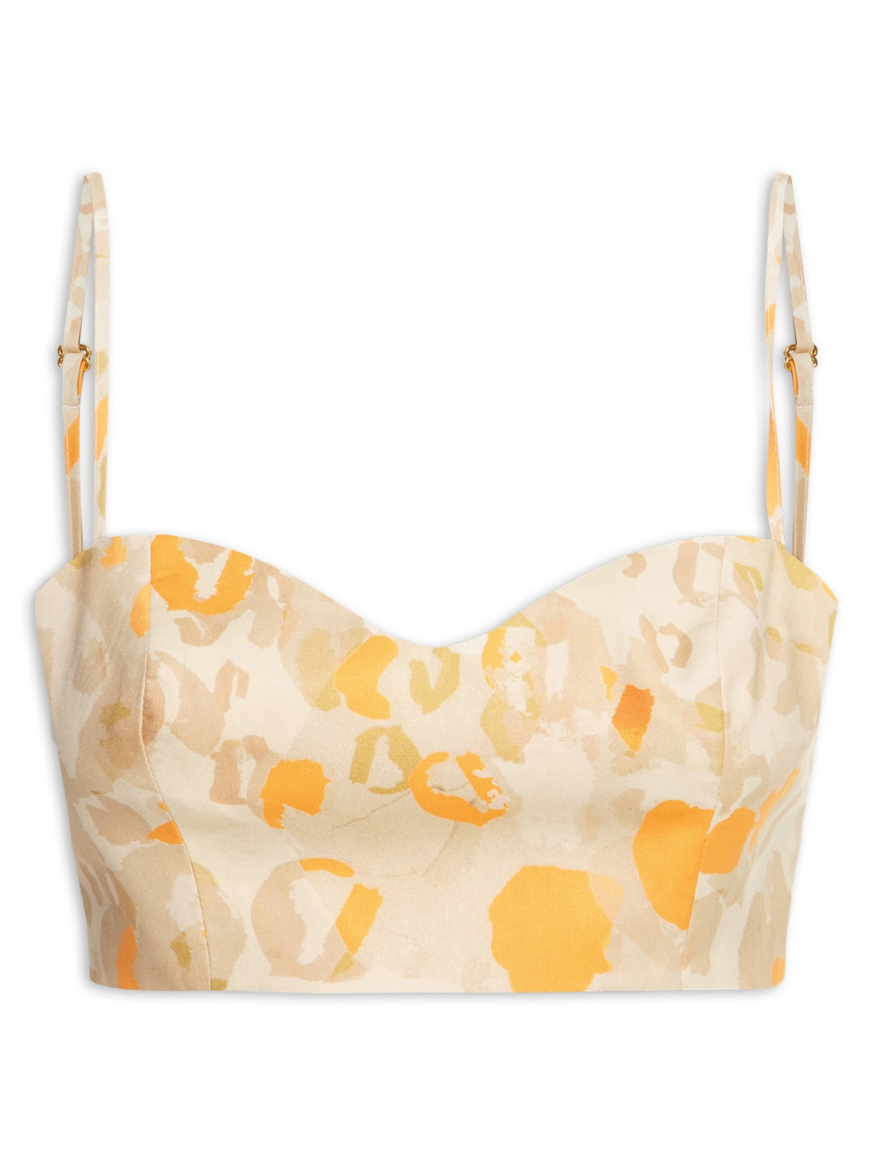 Top Onça Sobreposição - Animal Print