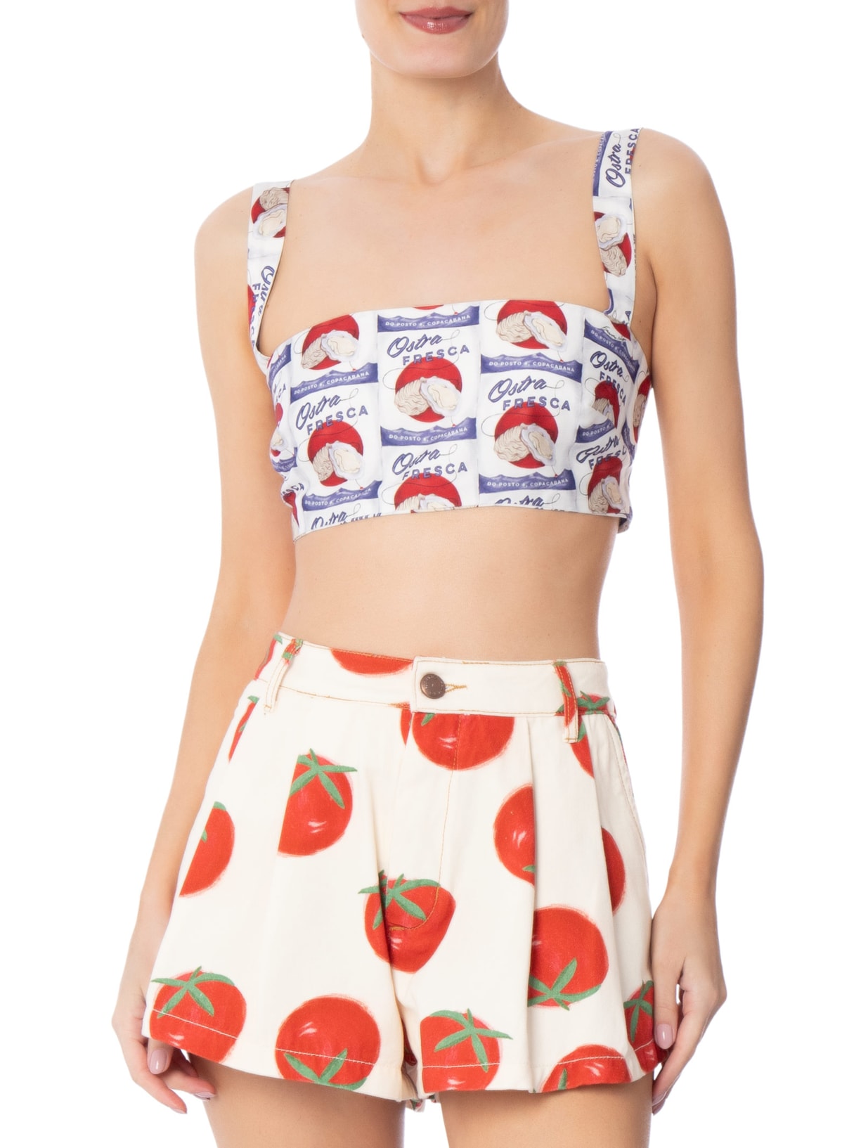 Top Ostra Fresca Off White Farm