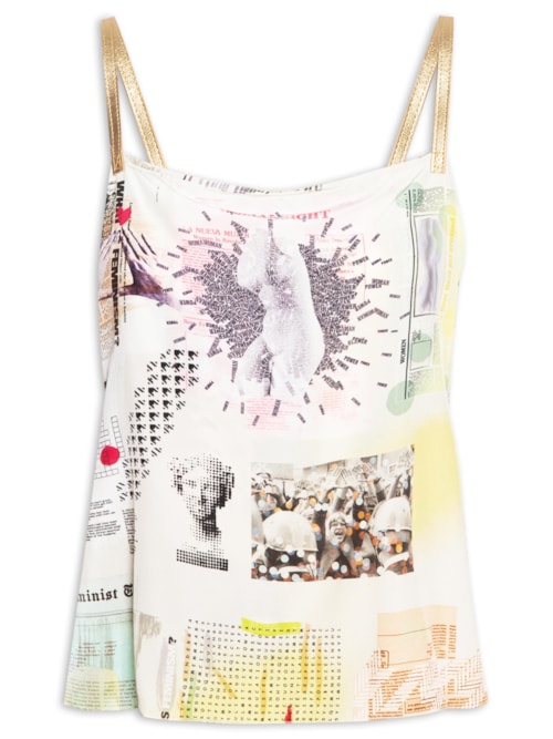 Top Painel Fig Journal Color - Off White