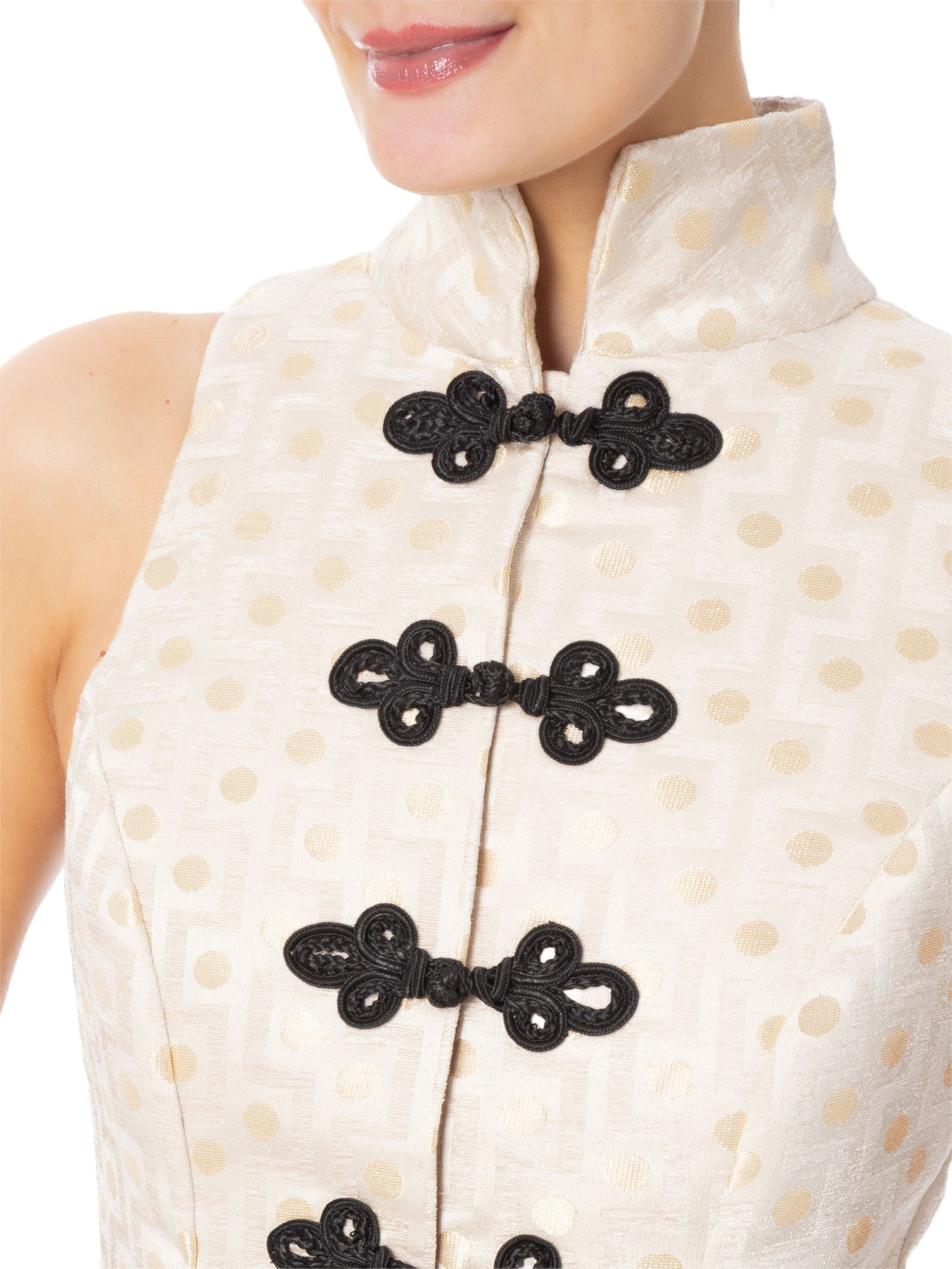 Top Pantalla Bege Framed