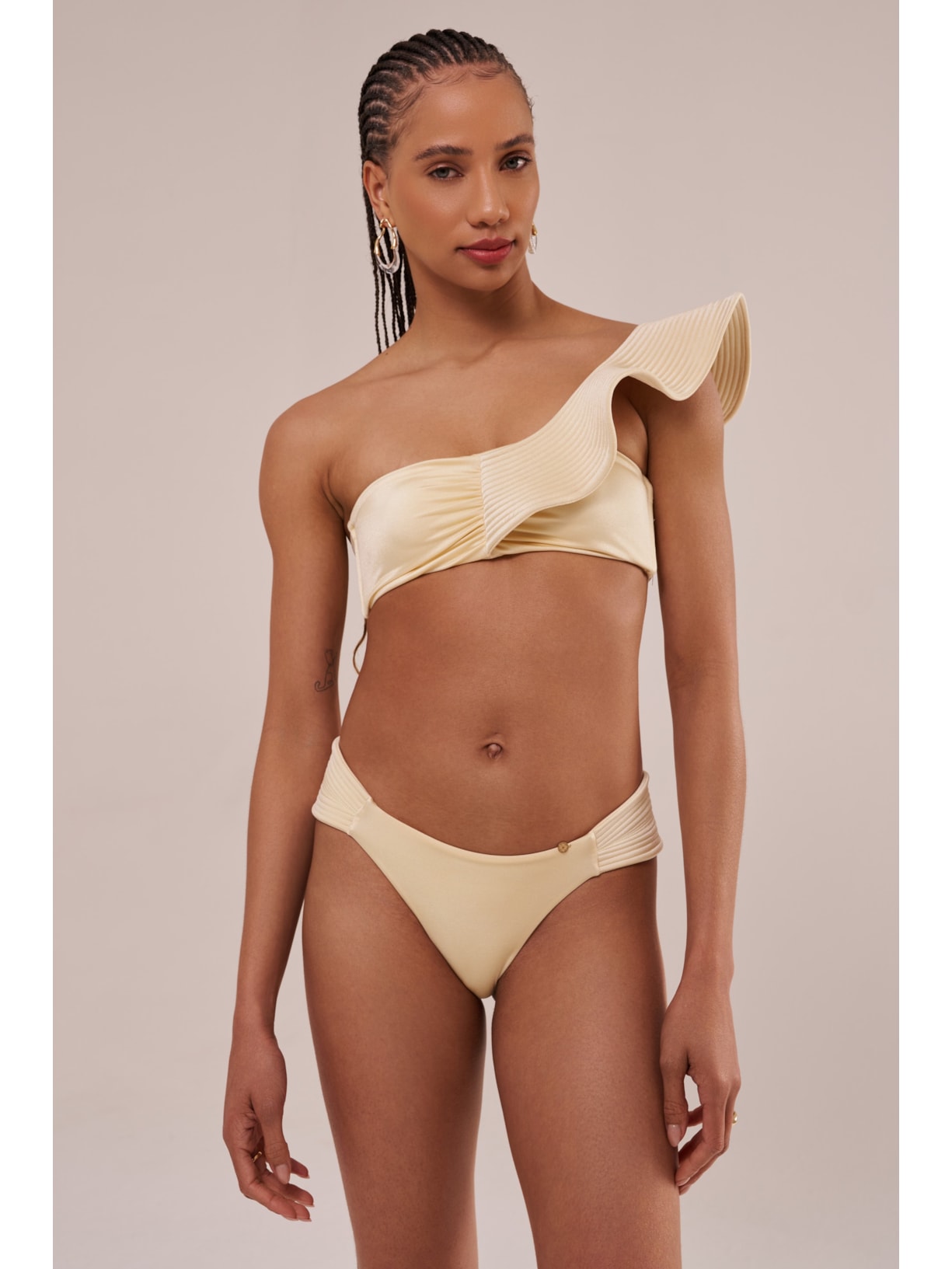 top paula falésias amarelo manteiga Suntime