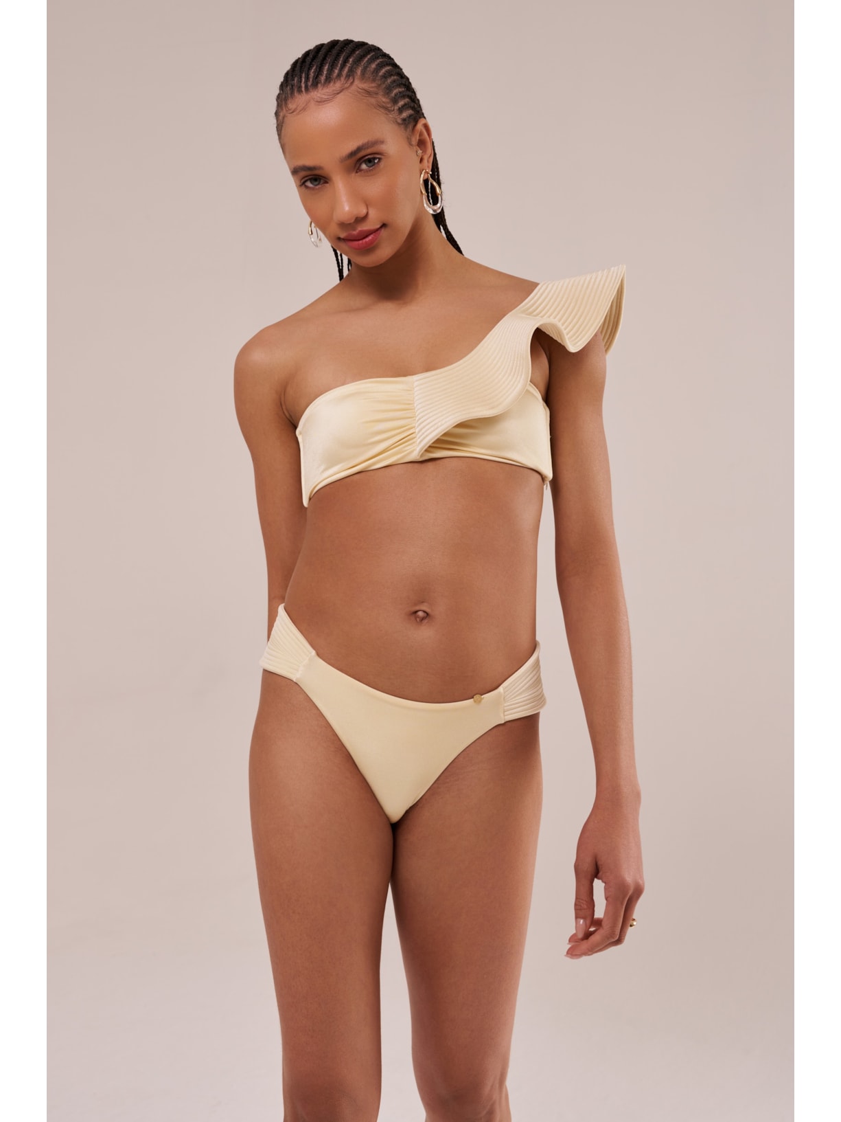 top paula falésias amarelo manteiga Suntime