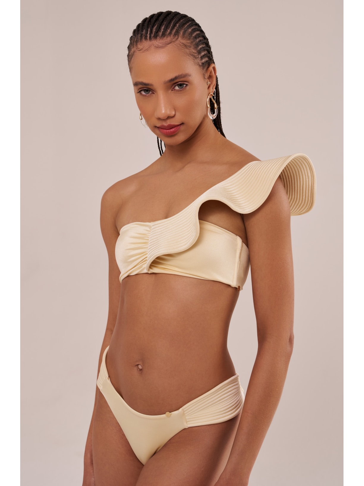 top paula falésias amarelo manteiga Suntime