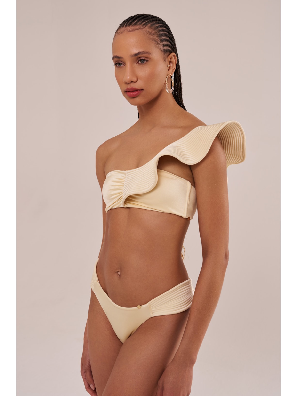 top paula falésias amarelo manteiga Suntime