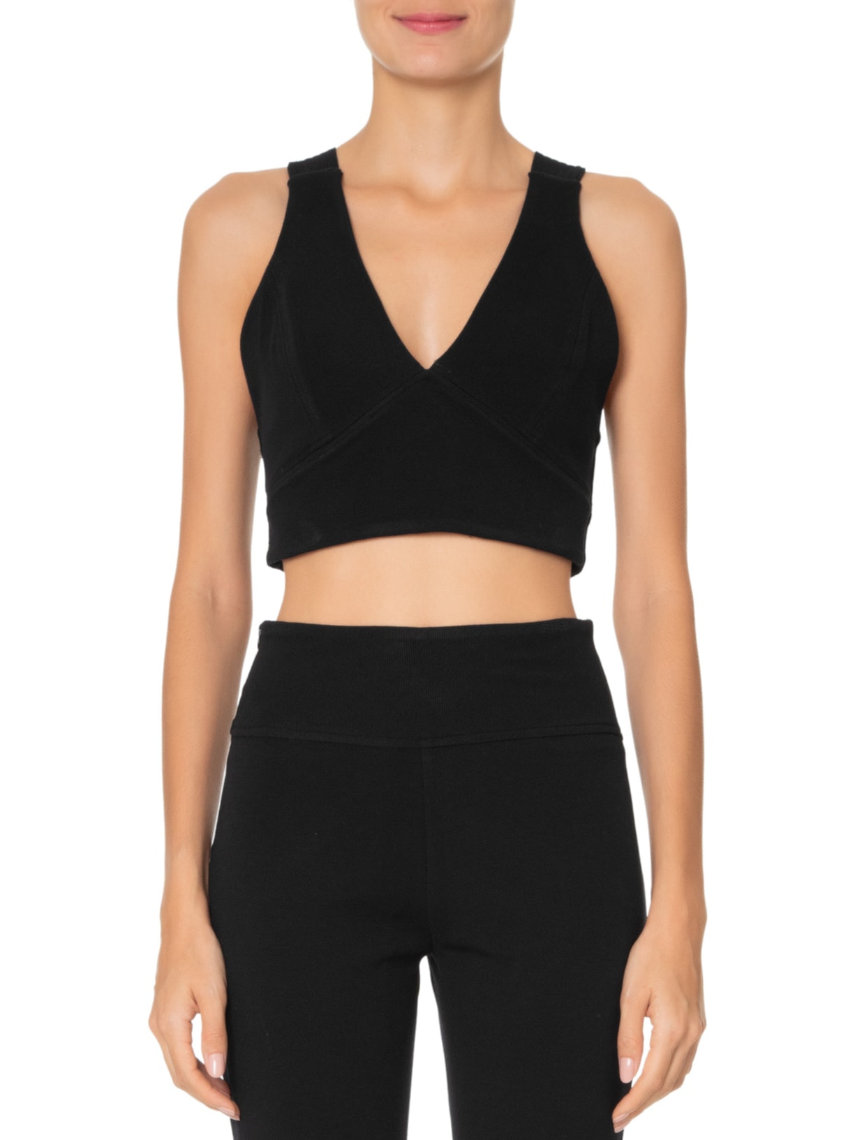 Top Pesponto Preto Animale