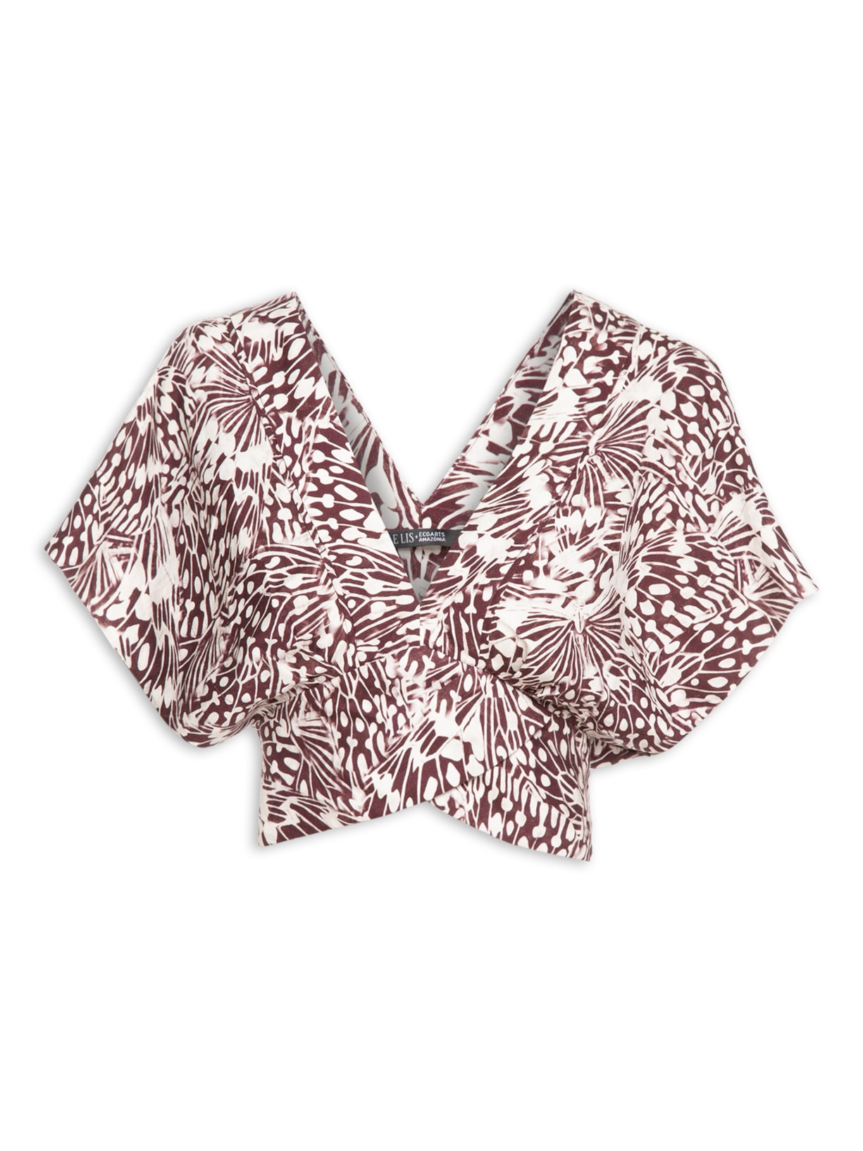Top Pregas Yasmim - Marrom