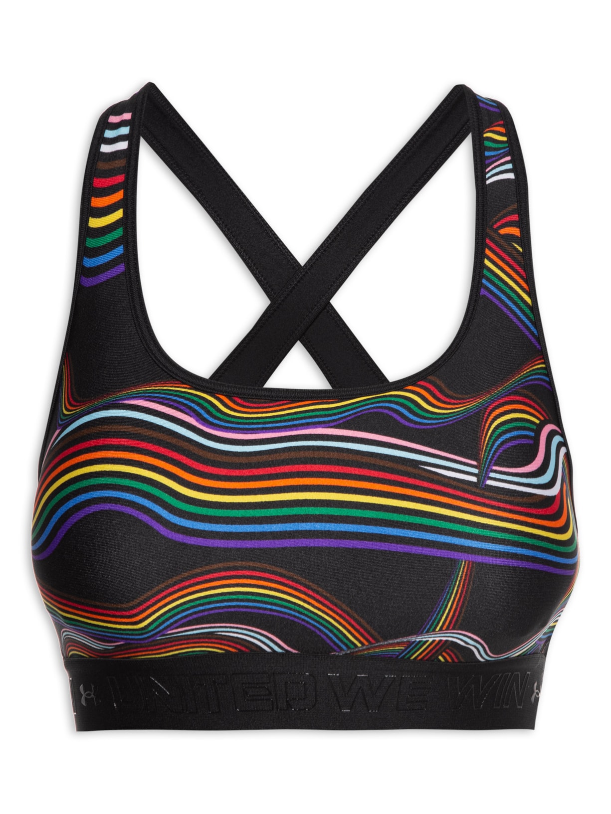 Top Pride Crossback Bra - Preto