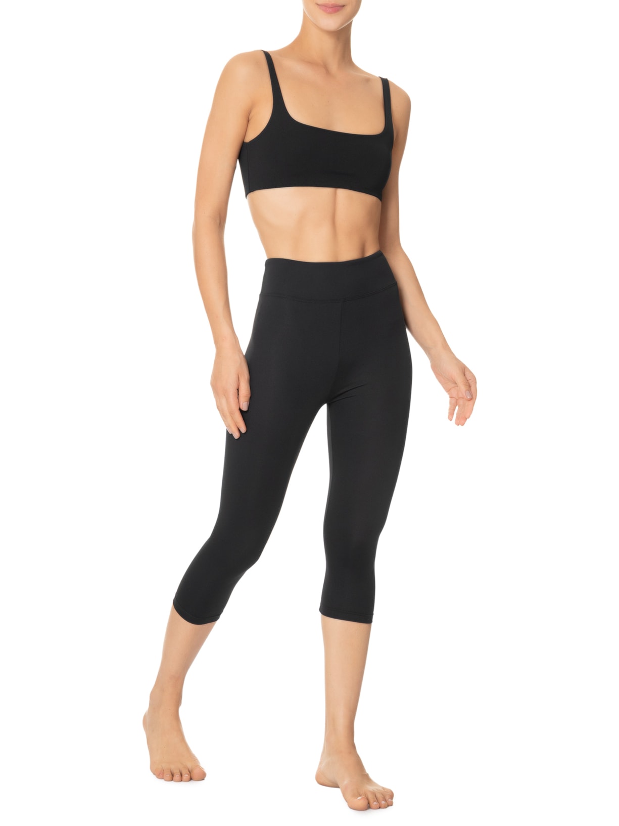 Top Quadrado Preto Inhale