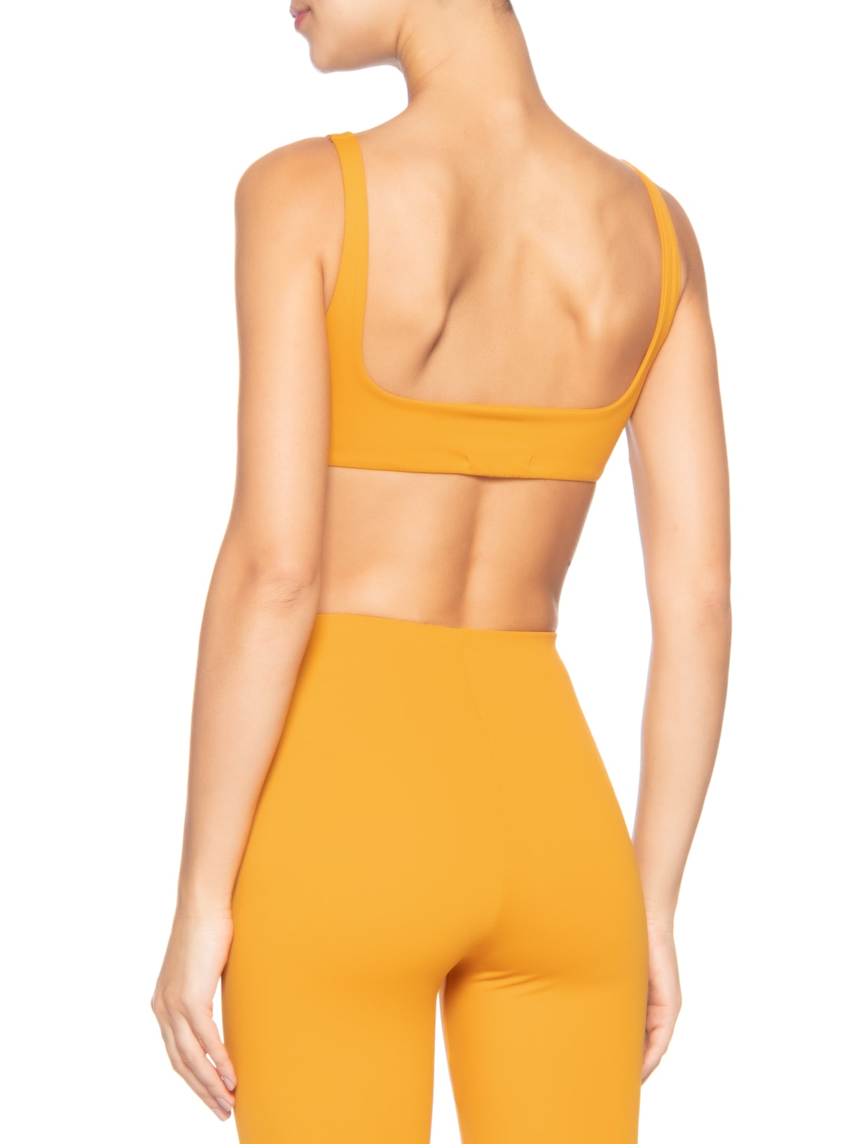 Top Quadrado Recorte Frontal Amarelo Inhale