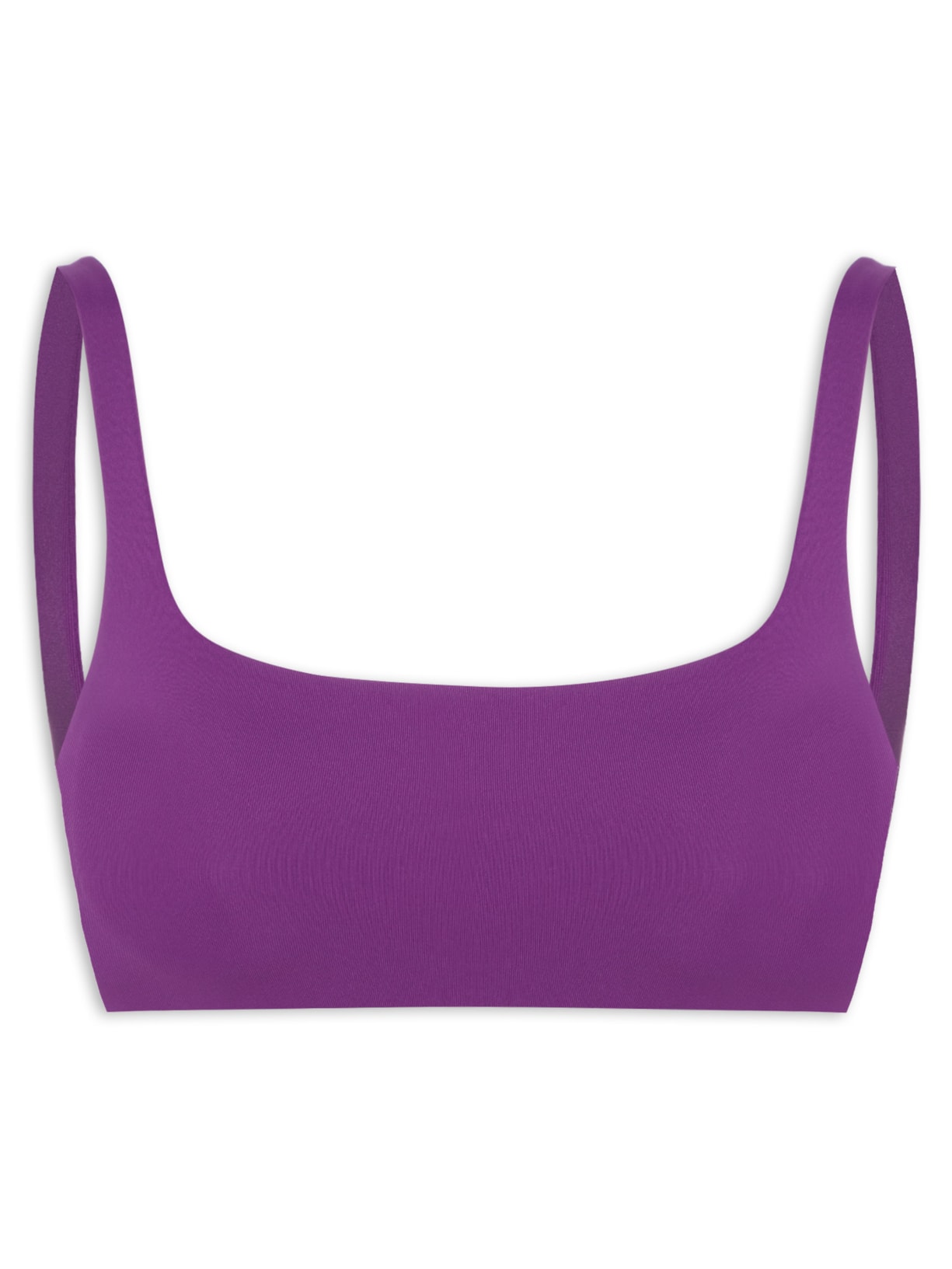 Top Quadrado - Roxo