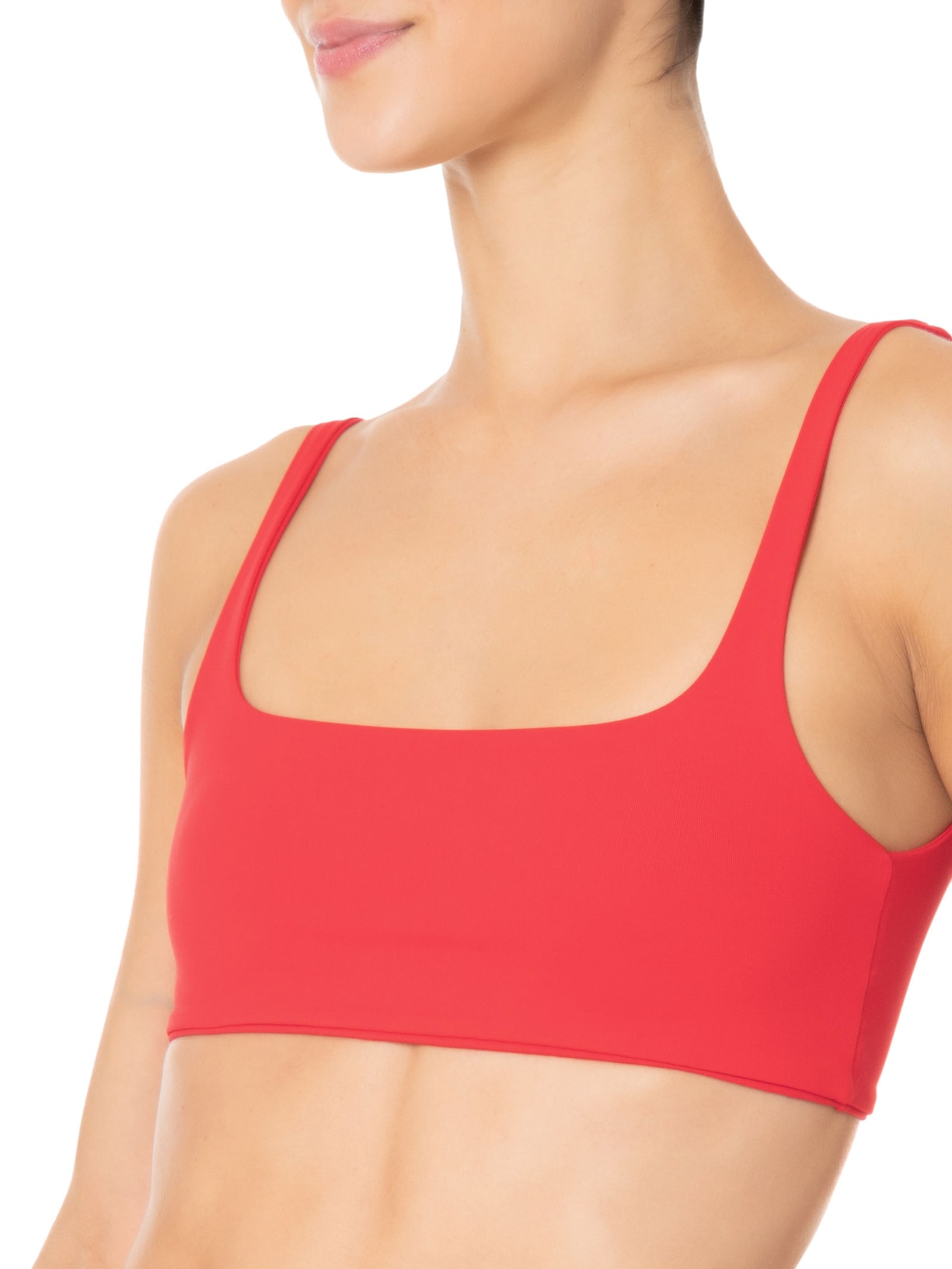 Top Quadrado Vermelho  Inhale