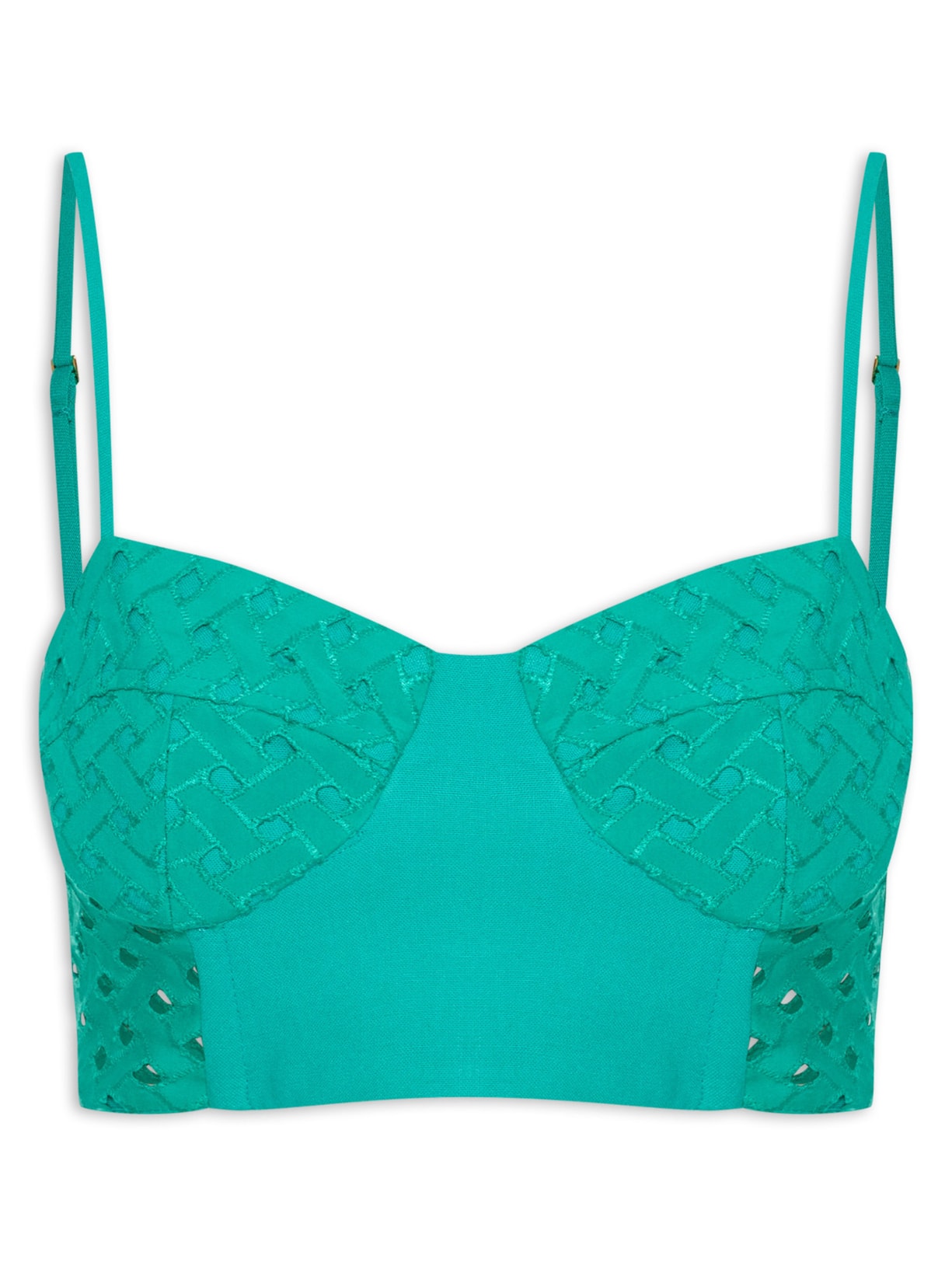 Top Recortes Laise - Verde