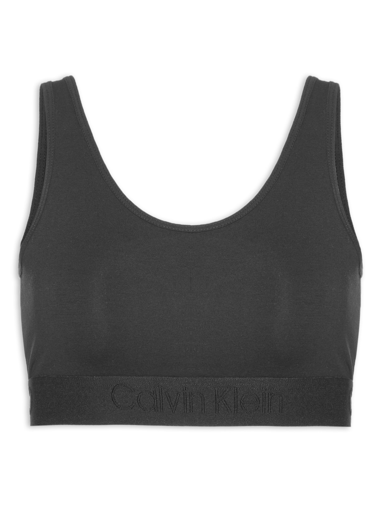 Top Regata Cotton Ck Pure - Preto