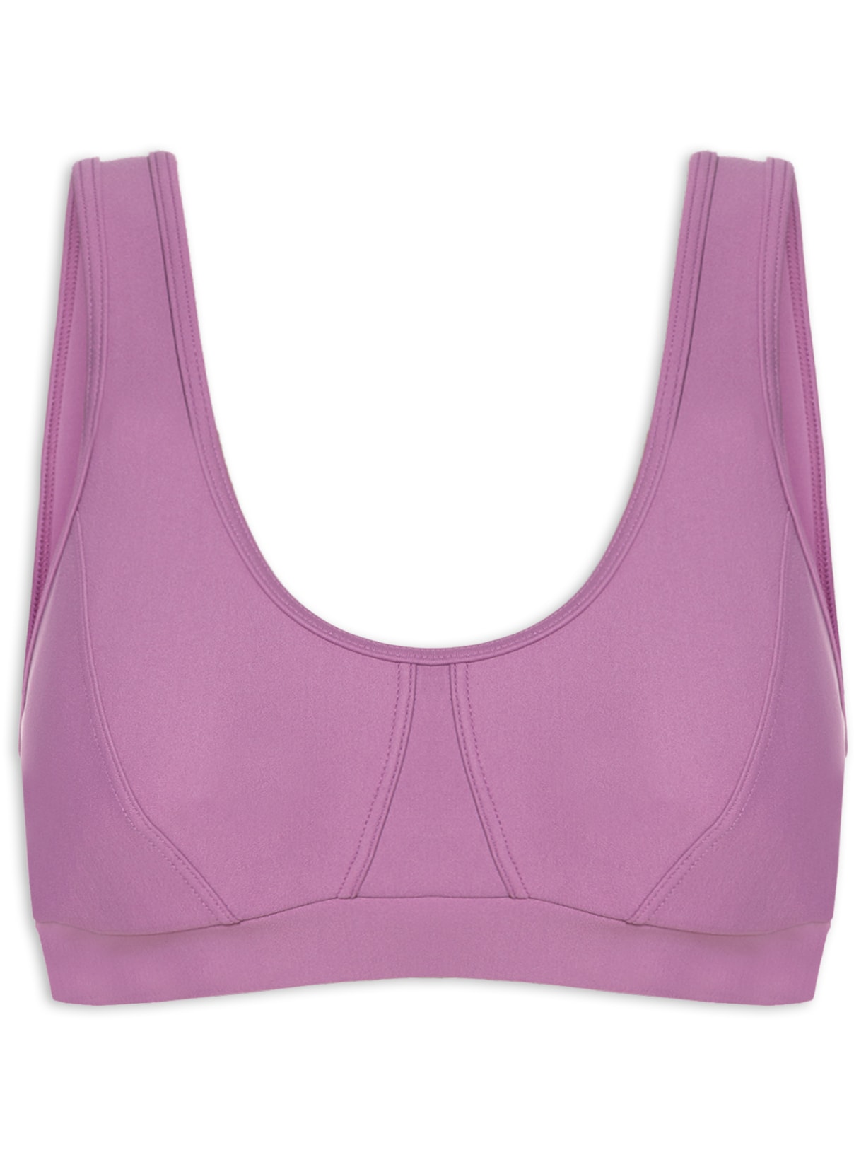 Top Regata Liso Aura Roxo Body For Sure