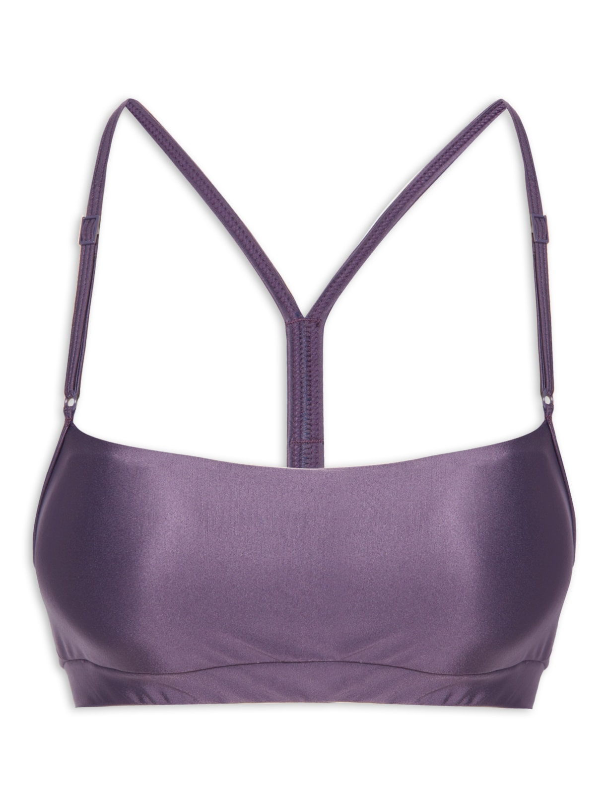 Top Regata Liso Basic Colors Roxo Body For Sure