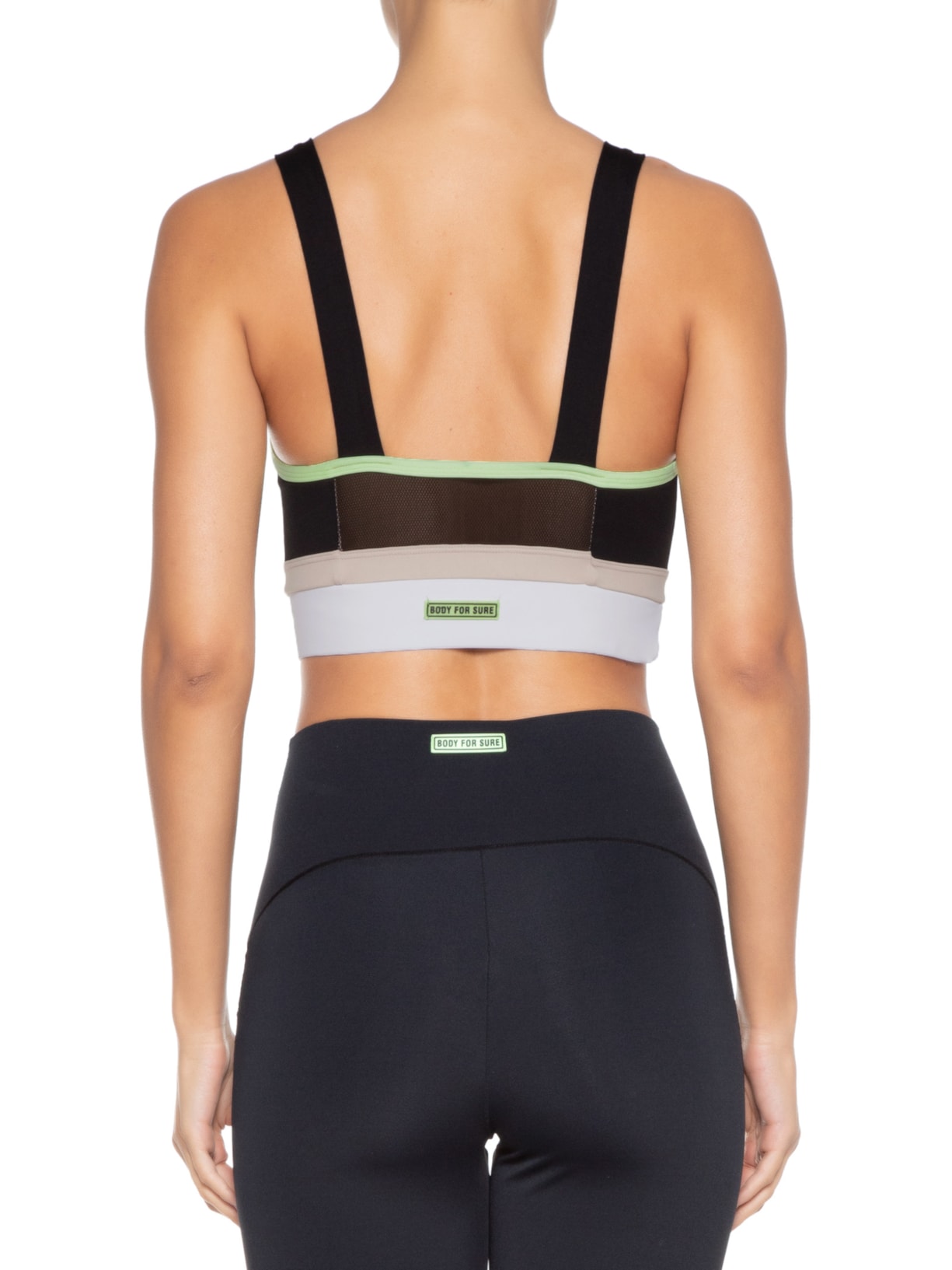 Top Regata Liso Bege Body For Sure