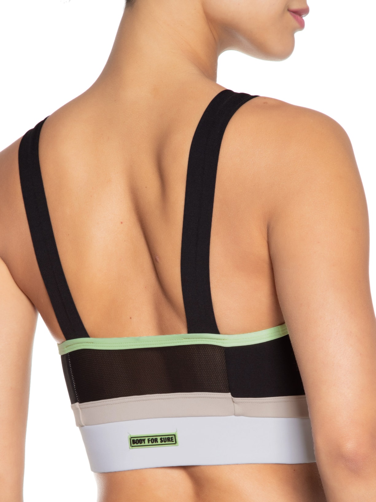 Top Regata Liso Bege Body For Sure