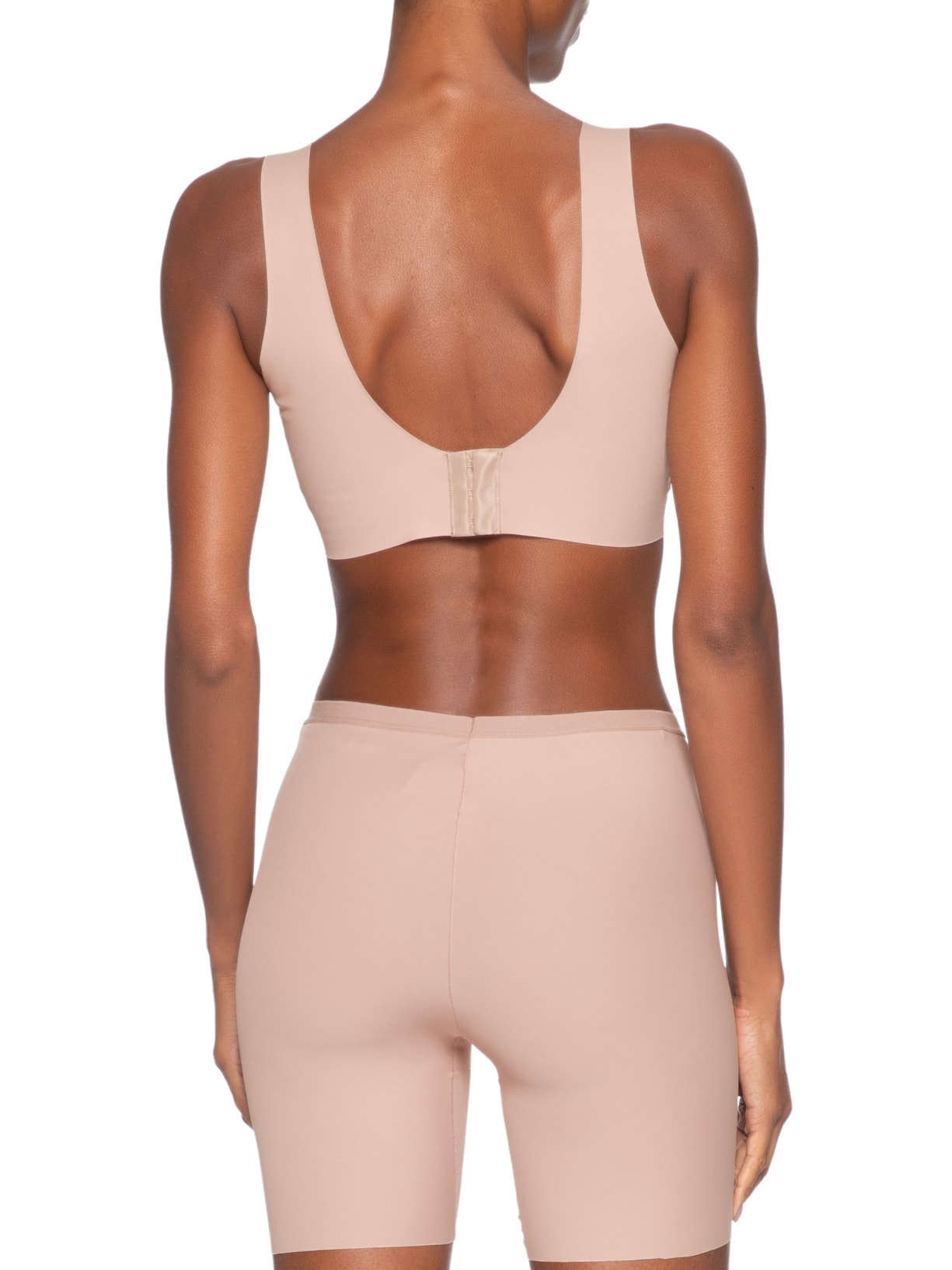 Top Regata Micro Invisible Feminino – Bege Calvin Klein Underwear