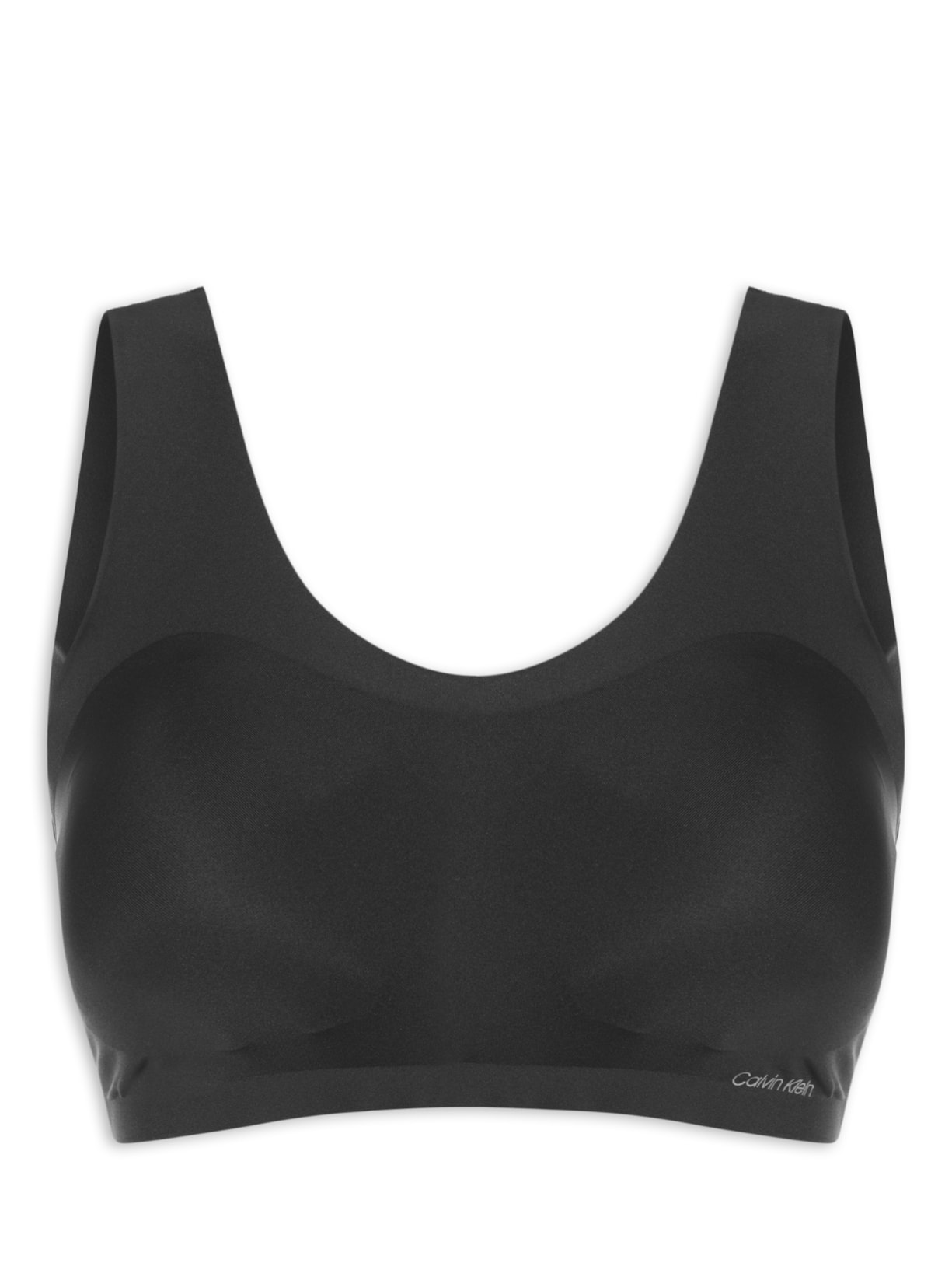 Top Regata Micro Invisible Feminino – Preto Calvin Klein Underwear